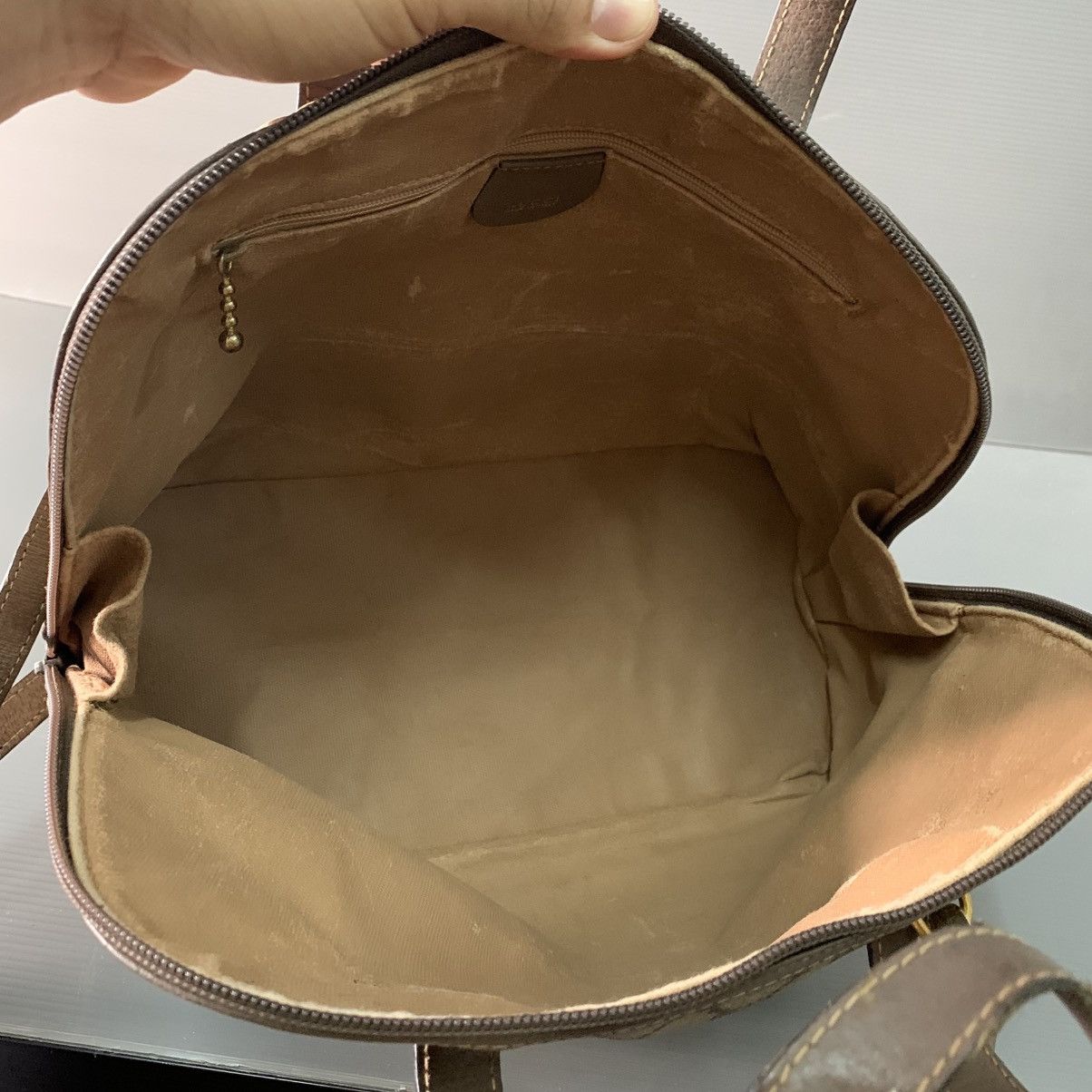 Gucci Gucci Monogram Vintage Alma Bag Size ONE SIZE - 15 Thumbnail