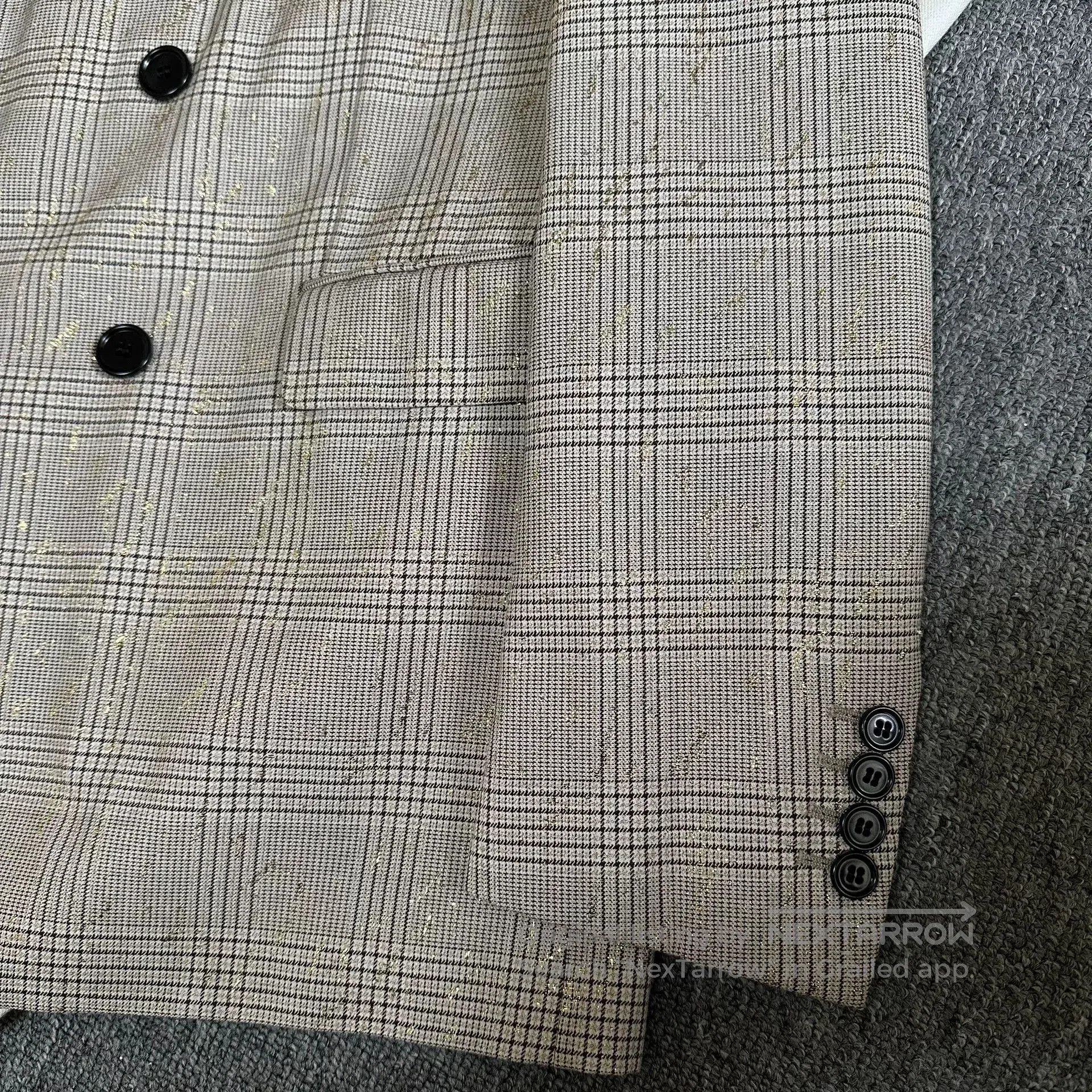 Berluti Berlut Peak Lapel Gold Thread Suit Jacket. Size US L / EU 52-54 / 3 - 2 Thumbnail
