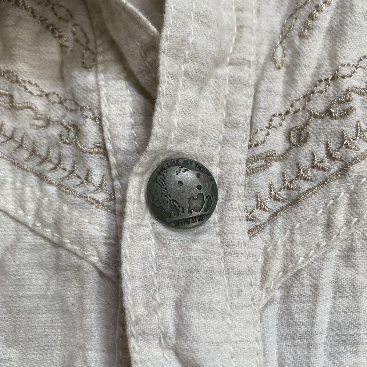 In The Attic Vintage In The Attic Western Short Sleeve Shirt Size US L / EU 52-54 / 3 - 5 Thumbnail