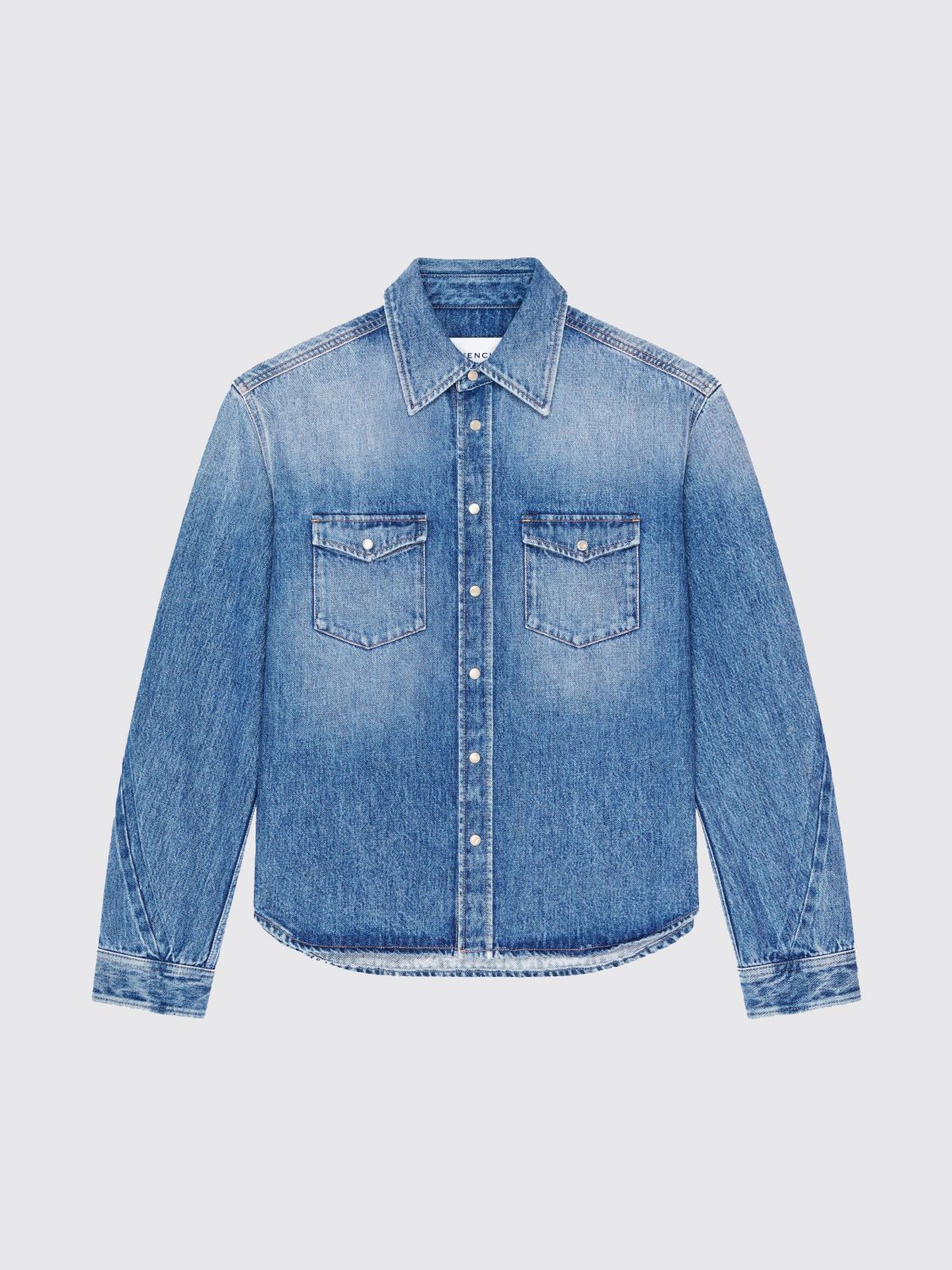 Givenchy Givenchy Shirt Men Denim Size US XL / EU 56 / 4 - 1 Preview
