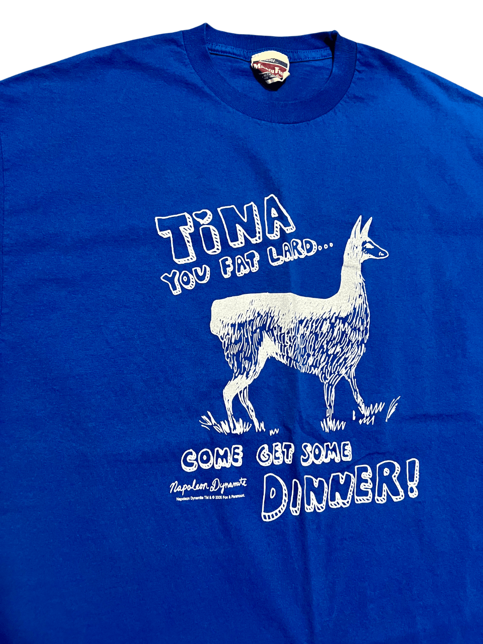 Other Tina Dinner Napolean Dynamite Mighty Fine Vintage T-Shirt Size US XL / EU 56 / 4 - 2 Thumbnail