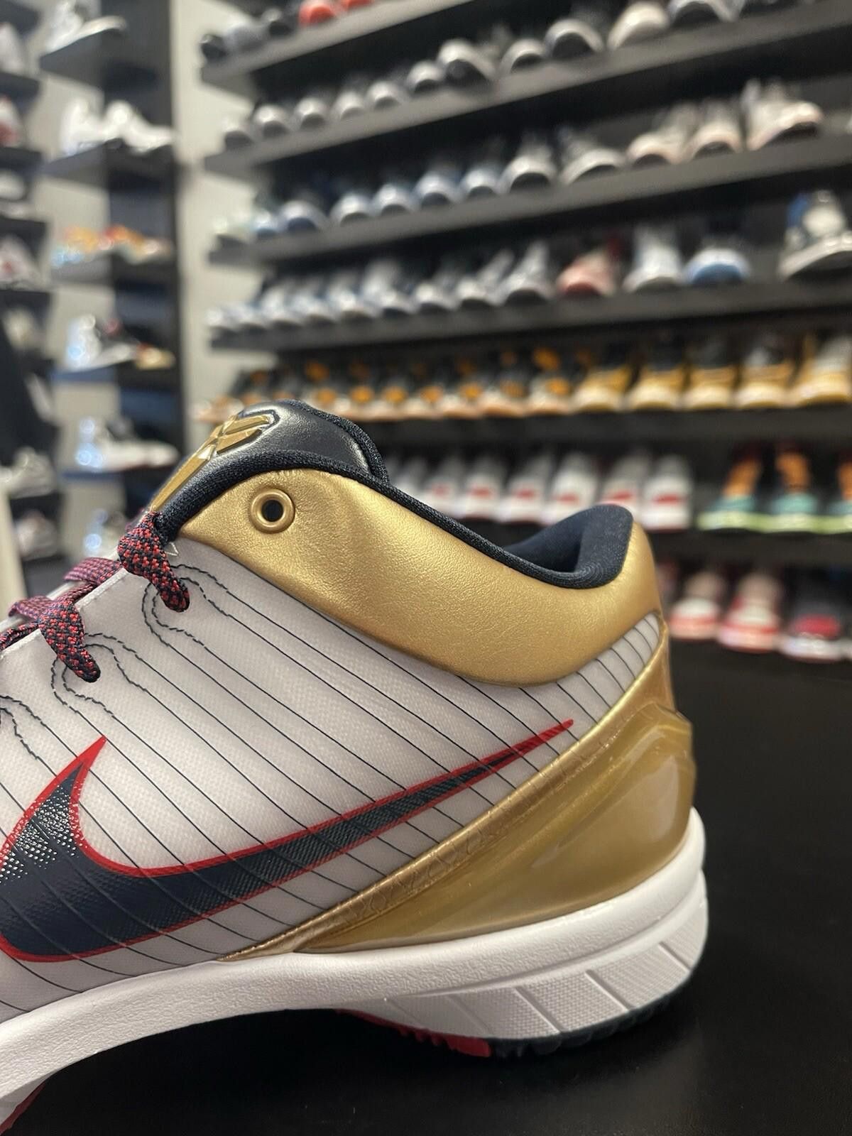 Nike Size 10 - Nike Kobe 4 Protro Gold Medal (FQ3544-100) Men's Size US 10 / EU 43 - 7 Thumbnail