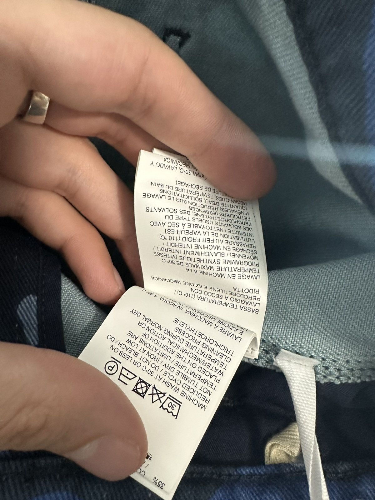 Off-White Off-White Camo Blue Size US 28 / EU 44 - 18 Thumbnail