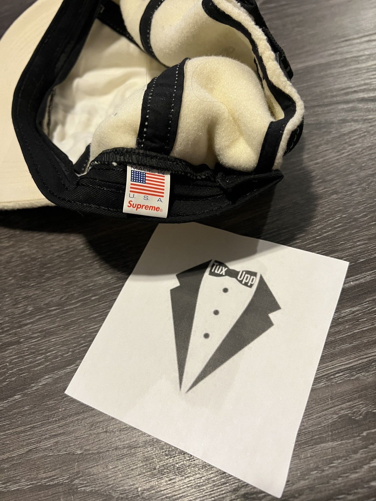 Supreme Supreme Polartec S Logo6 Panel Hat Size ONE SIZE - 7 Thumbnail