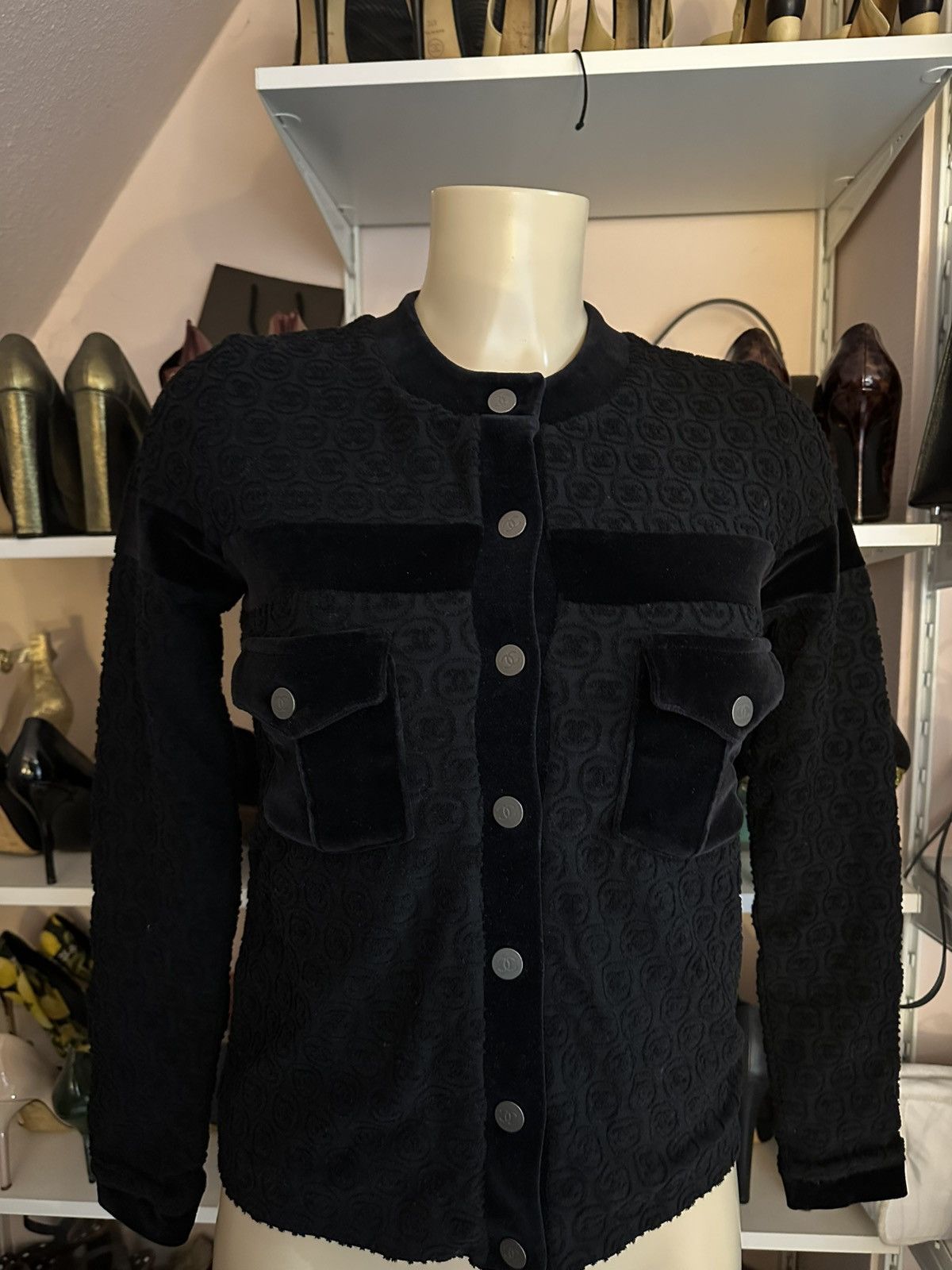 Chanel Chanel Multi-Wear Top CC logo Size XS / US 0-2 / IT 36-38 - 2 Thumbnail