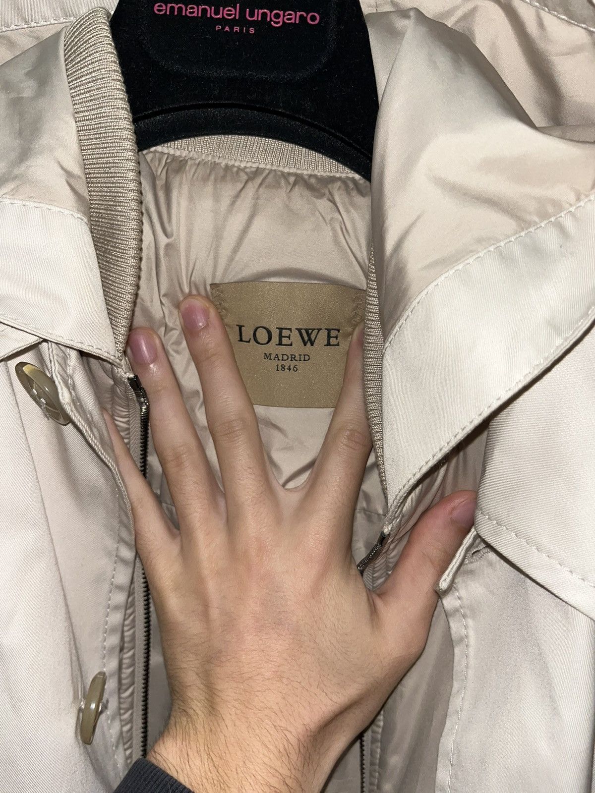 Loewe Trench Loewe Size US M / EU 48-50 / 2 - 2 Thumbnail