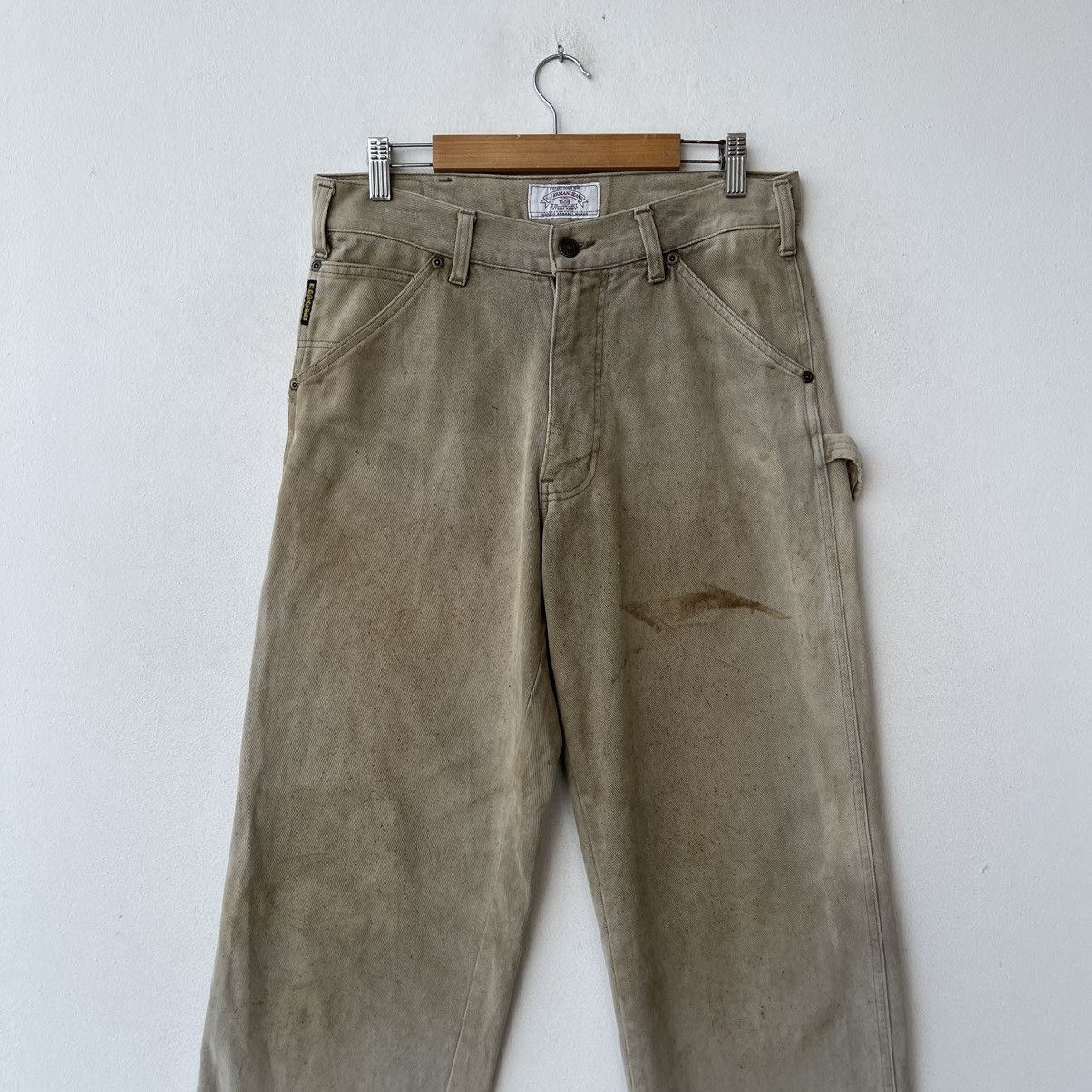 Giorgio Armani Vintage Armani Jeans Made in Italy Carpenter Pants Canvas Size US 31 - 3 Thumbnail