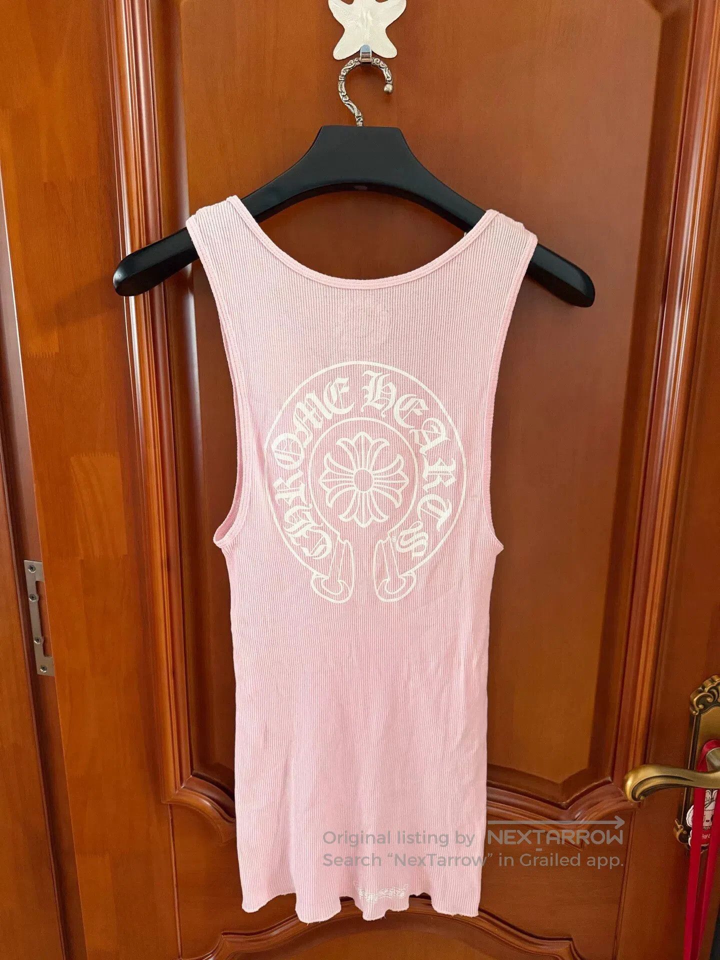Chrome Hearts chrome hearts pink tank top size large. Size L / US 10 / IT 46 - 2 Thumbnail