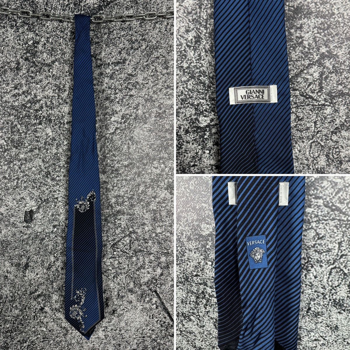 Versace Jeans Couture Vintage Tie Gianni Versace Medusa Logo Made it Italy Size ONE SIZE - 1 Thumbnail