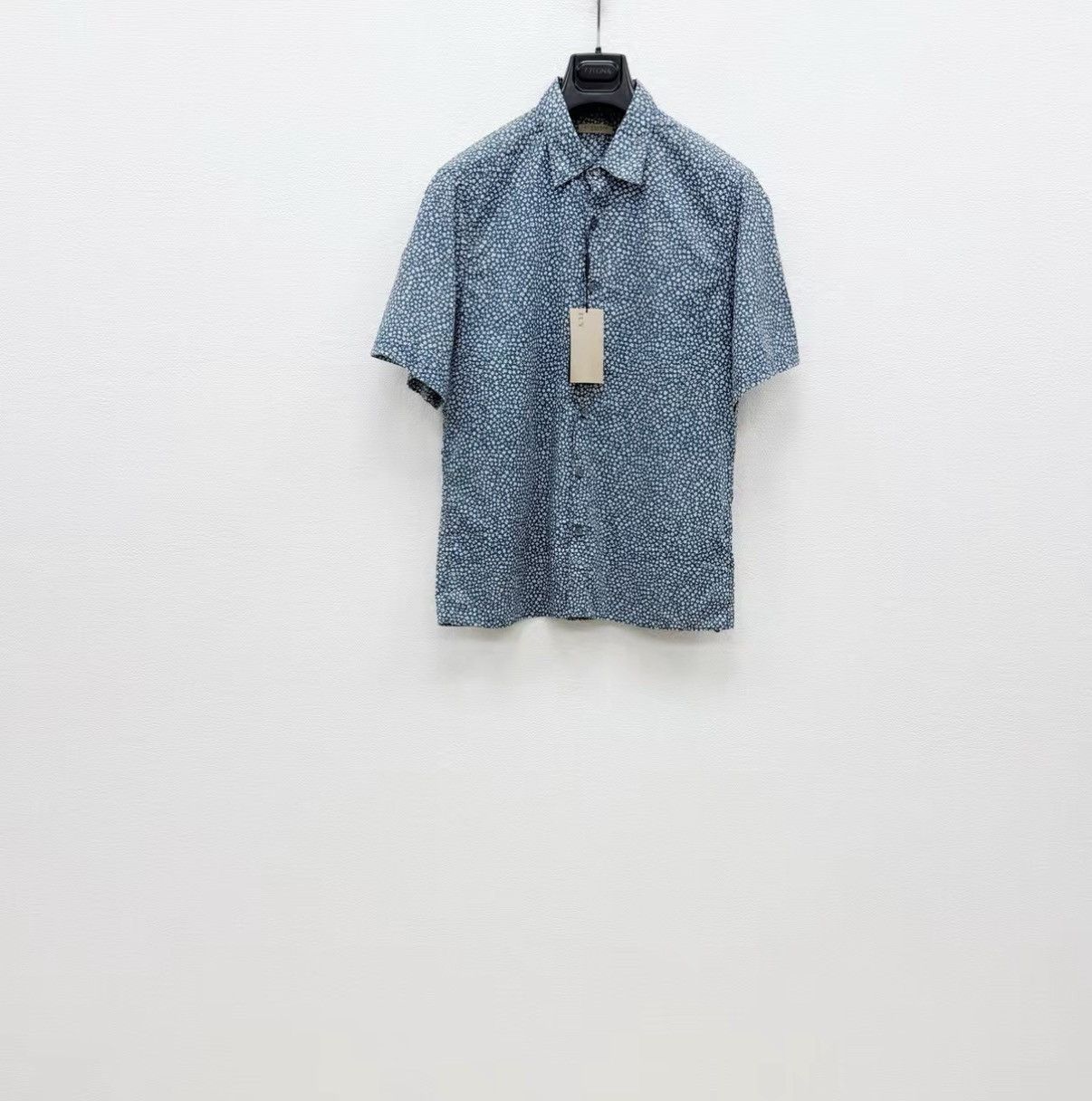 Burberry BURBERRY 100% Cotton Short Sleeve Shirt J30 Size US L / EU 52-54 / 3 - 1 Thumbnail