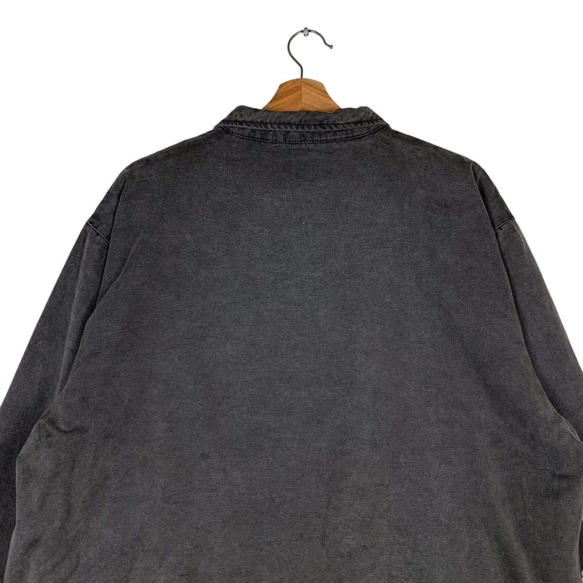 Japanese Brand DRIZZLER Faded Gray Bomber Jacket #1328-C60 Size US M / EU 48-50 / 2 - 8 Thumbnail