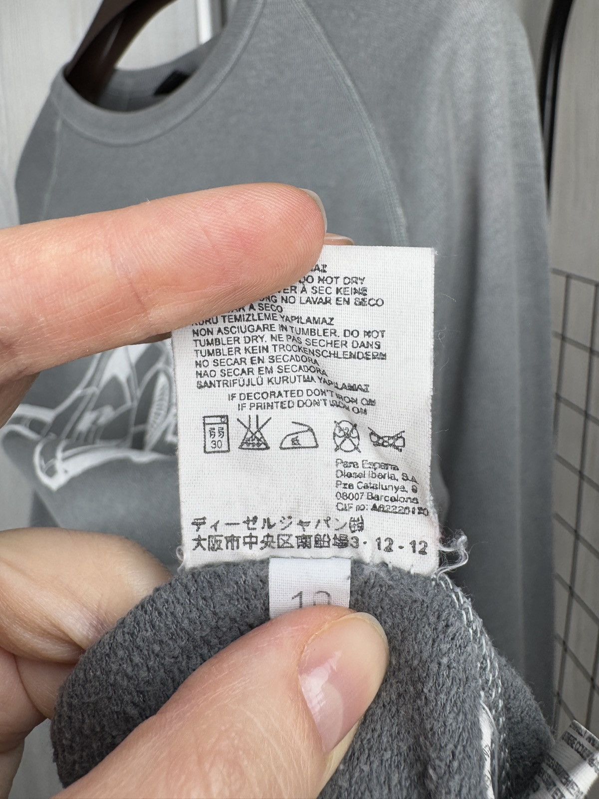 Diesel Diesel vintage ‘Fly me to the moon’ oversized sweatshirt XXL Size US XXL / EU 58 / 5 - 14 Thumbnail