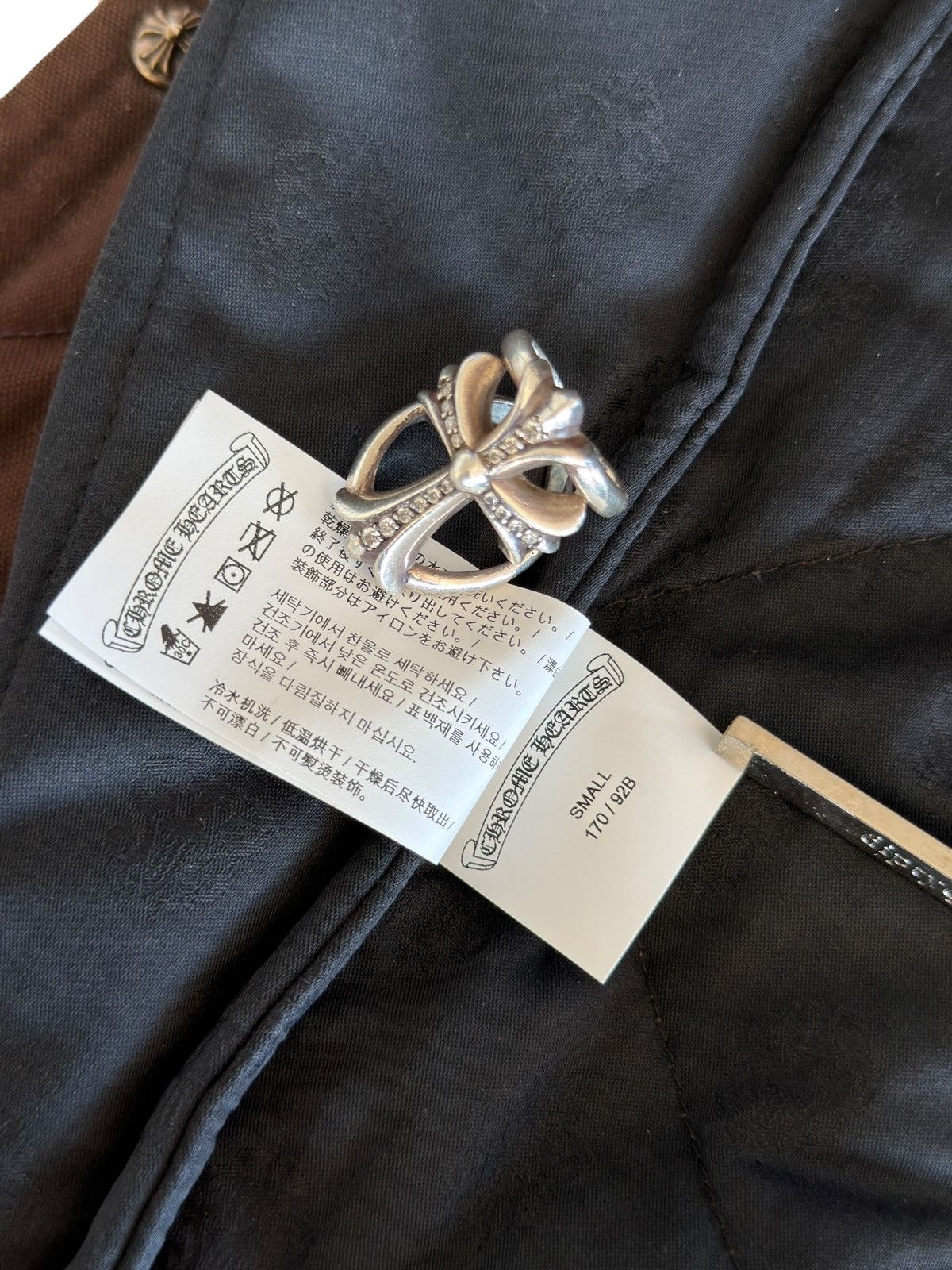 Chrome Hearts Chrome Hearts Brown Teenage Kicks Quilted Vest Size US S / EU 44-46 / 1 - 12 Thumbnail
