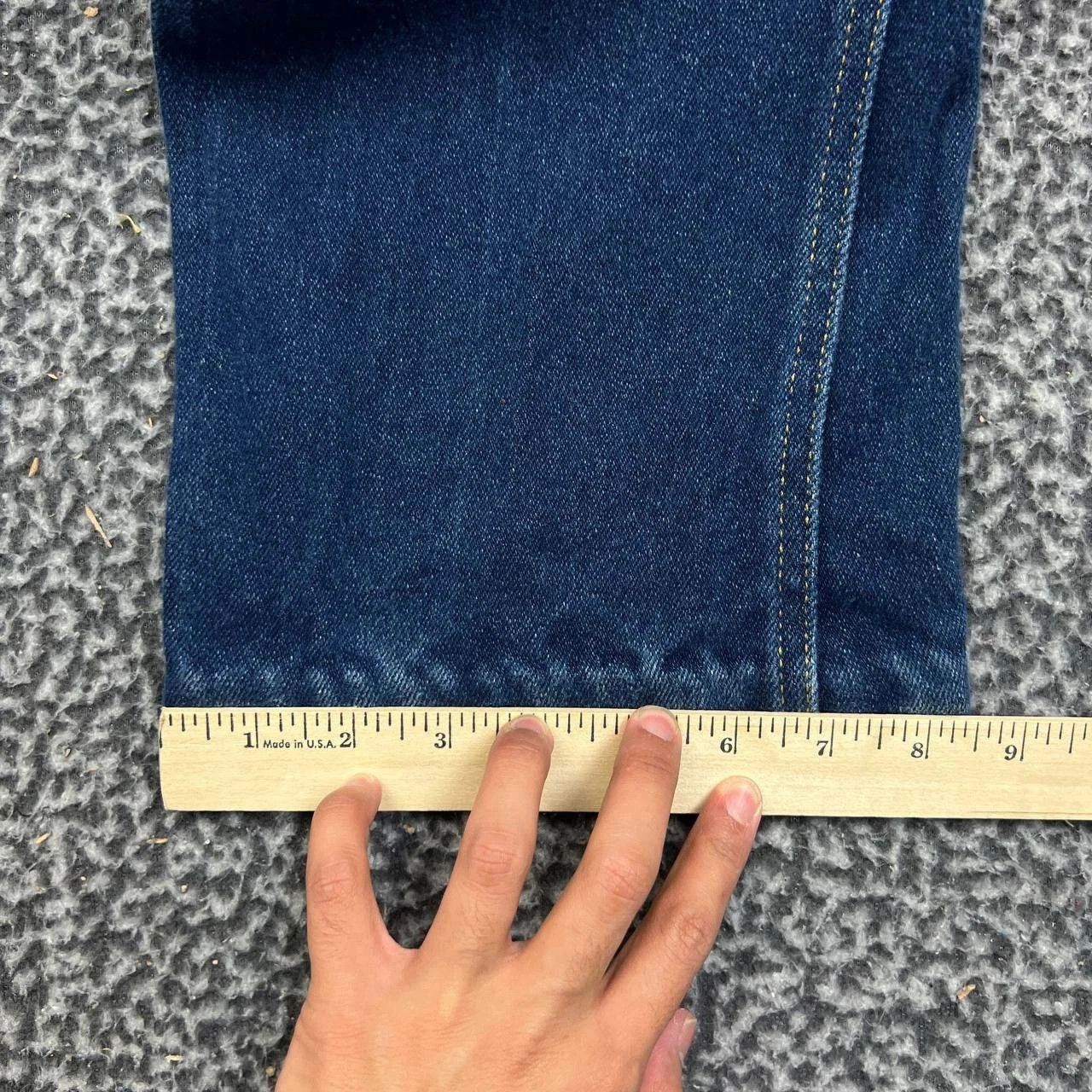 Lee Lee Jeans Women 16 Faded Denim Pants Straight Pockets 30x31 Size 30" / US 8 / IT 44 - 5 Thumbnail
