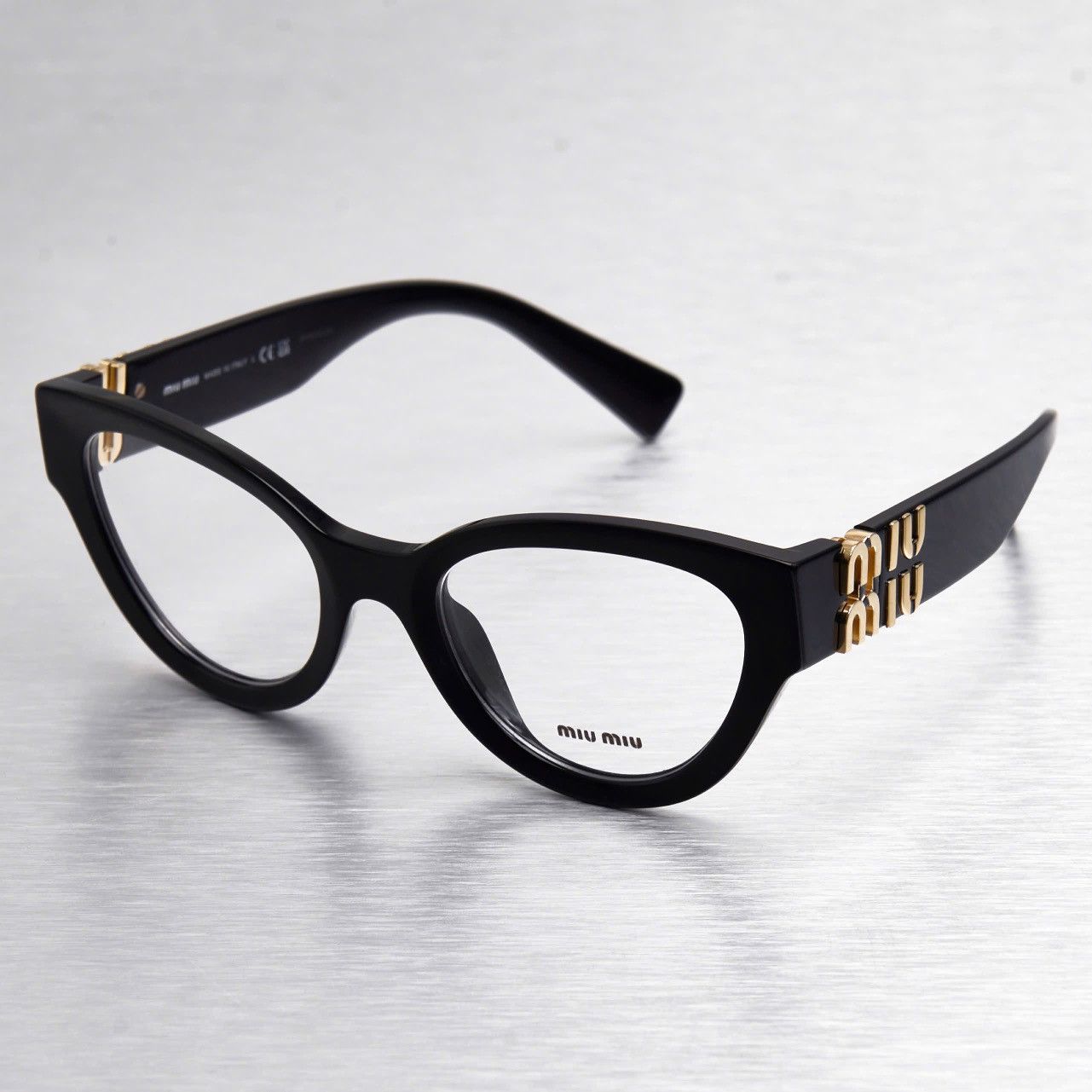 Miu Miu MIU MIU 0MU 01VV 1AB1O1 GLASSES Size ONE SIZE - 2 Thumbnail