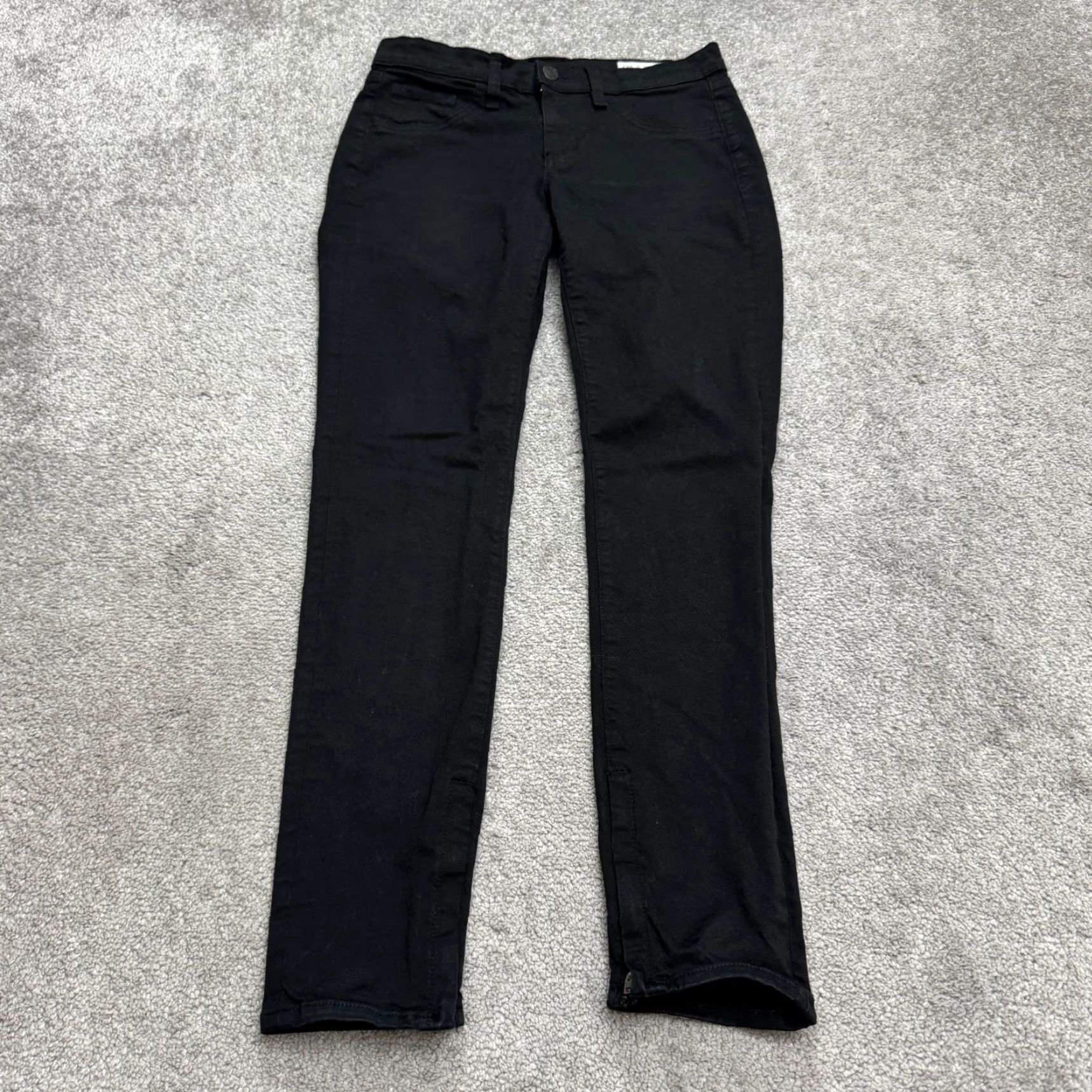 Rag & Bone Rag & Bone Jeans Womens 26 Black Mid Rise Skinny Denim Ankle Zip Stretch Casual Size 26" / US 2 / IT 38 - 2 Thumbnail