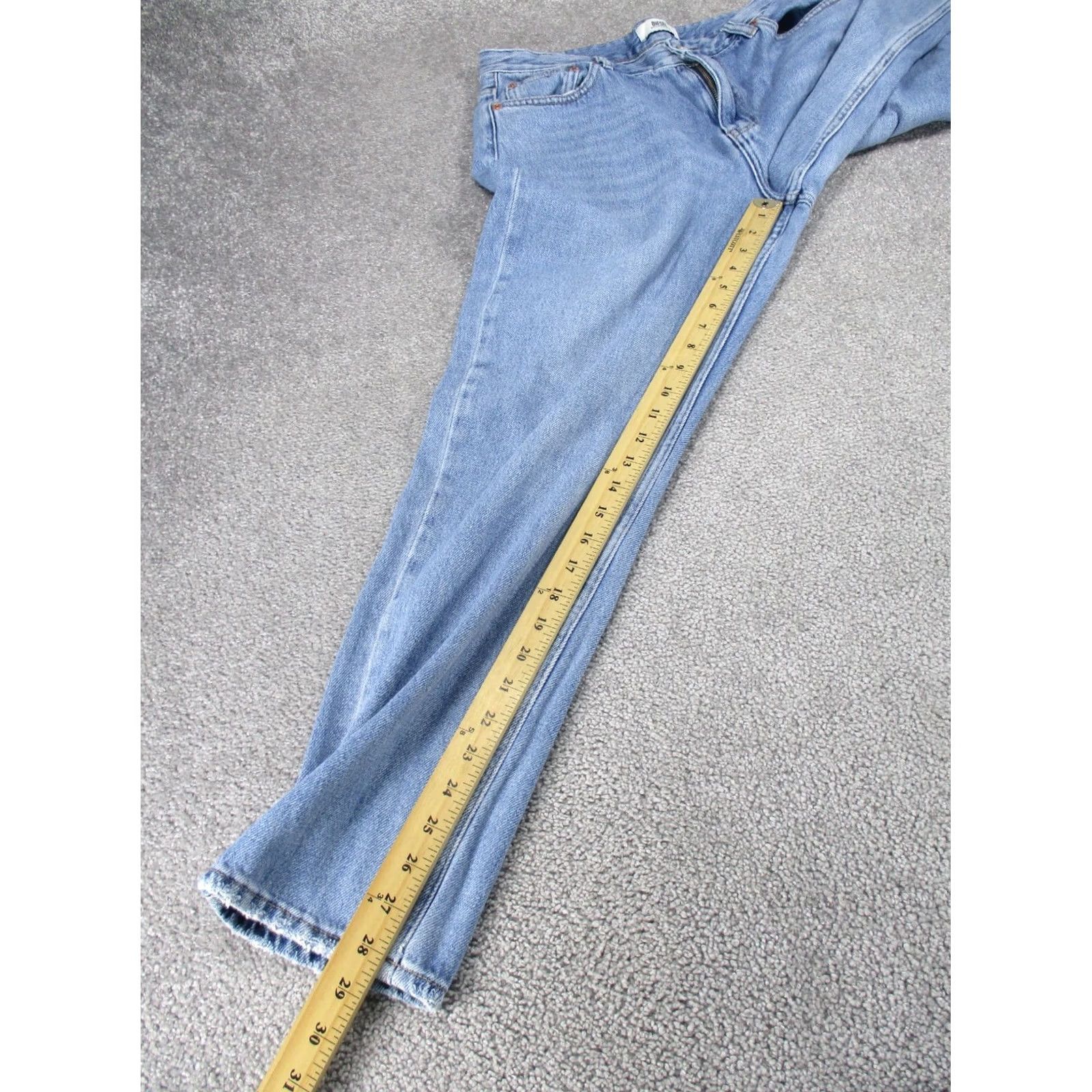Diesel Diesel Mom Jeans Womens 14 Light Blue Denim High Rise Jeans Women's 14 Blue High Rise Mom Jeans Mens not applicable Size 36" / US 14 / IT 50 - 4 Thumbnail