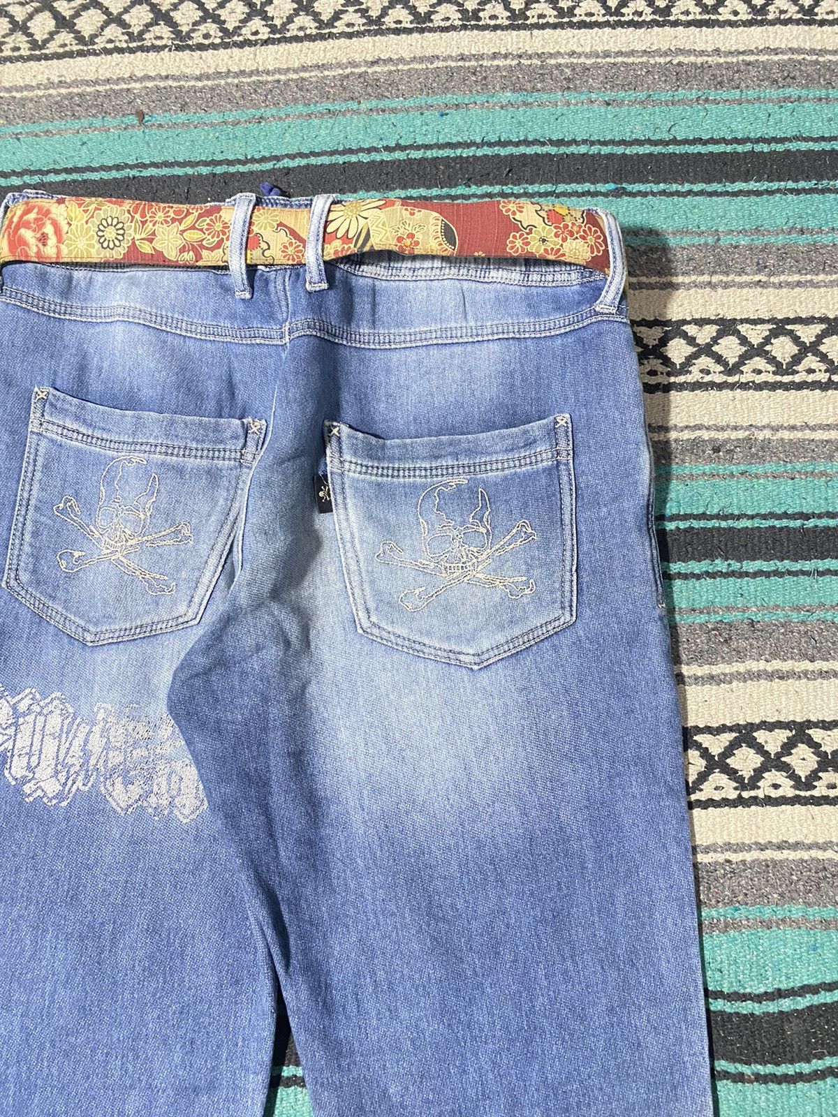 Roen Roen Studded Denim Cotton Relax Pants Size US 31 - 7 Thumbnail