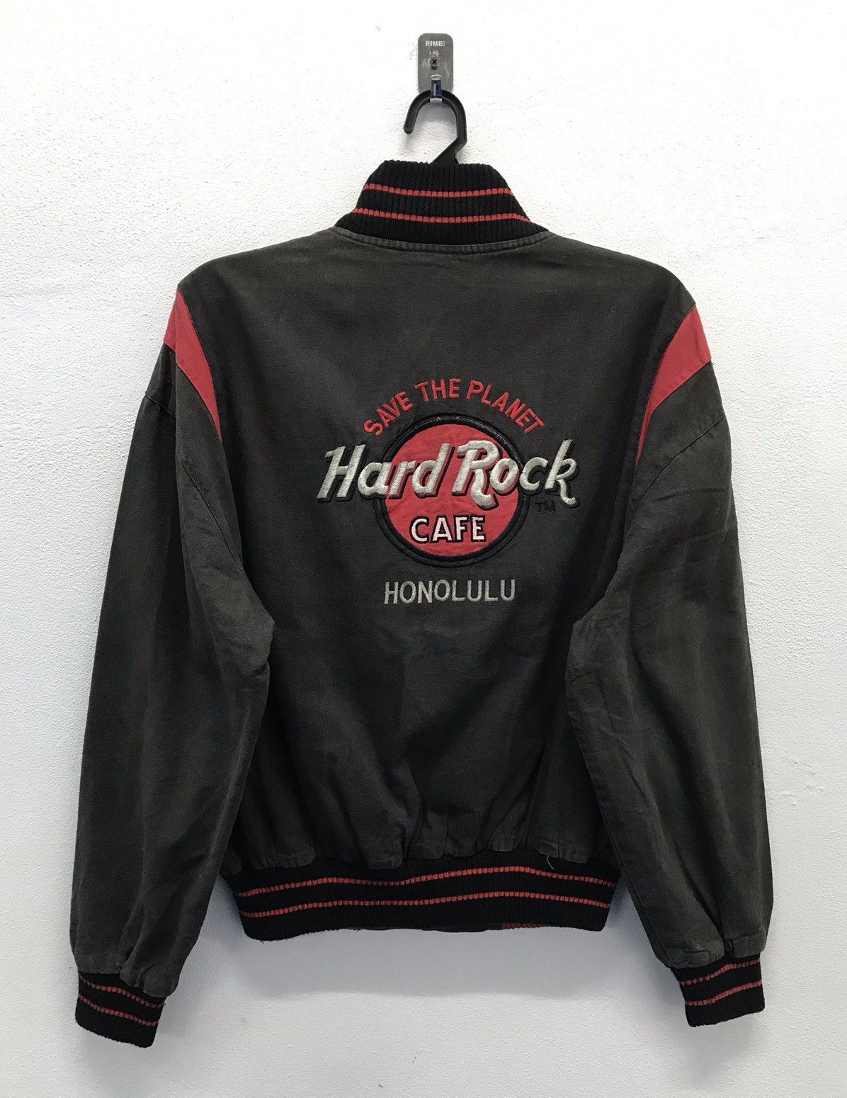Hard Rock Cafe × Vintage Vintage Hard Rock Cafe Honolulu Made In Usa Jacket Size US XL / EU 56 / 4 - 1 Thumbnail