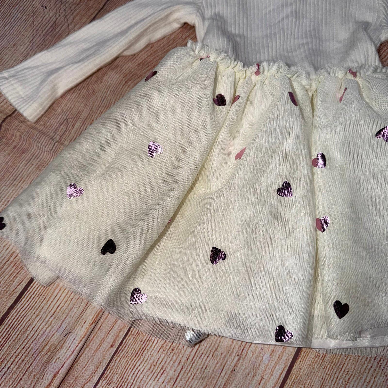 Old Navy Old Navy Baby Girls' Long Sleeve Dress 6-12 Months NWT Size ONE SIZE - 2 Thumbnail