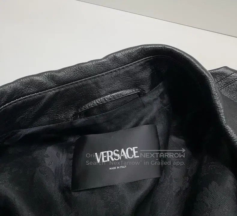 Versace Versace Patchwork lapel single-breasted long-sleeved jacke Size US S / EU 44-46 / 1 - 3 Thumbnail