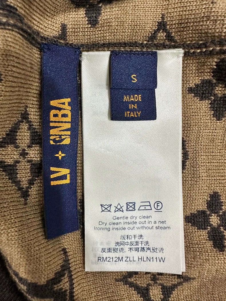 Louis Vuitton Louis Vuitton Classic Logo full-print knit ribbed tunic ja Size US S / EU 44-46 / 1 - 7 Thumbnail