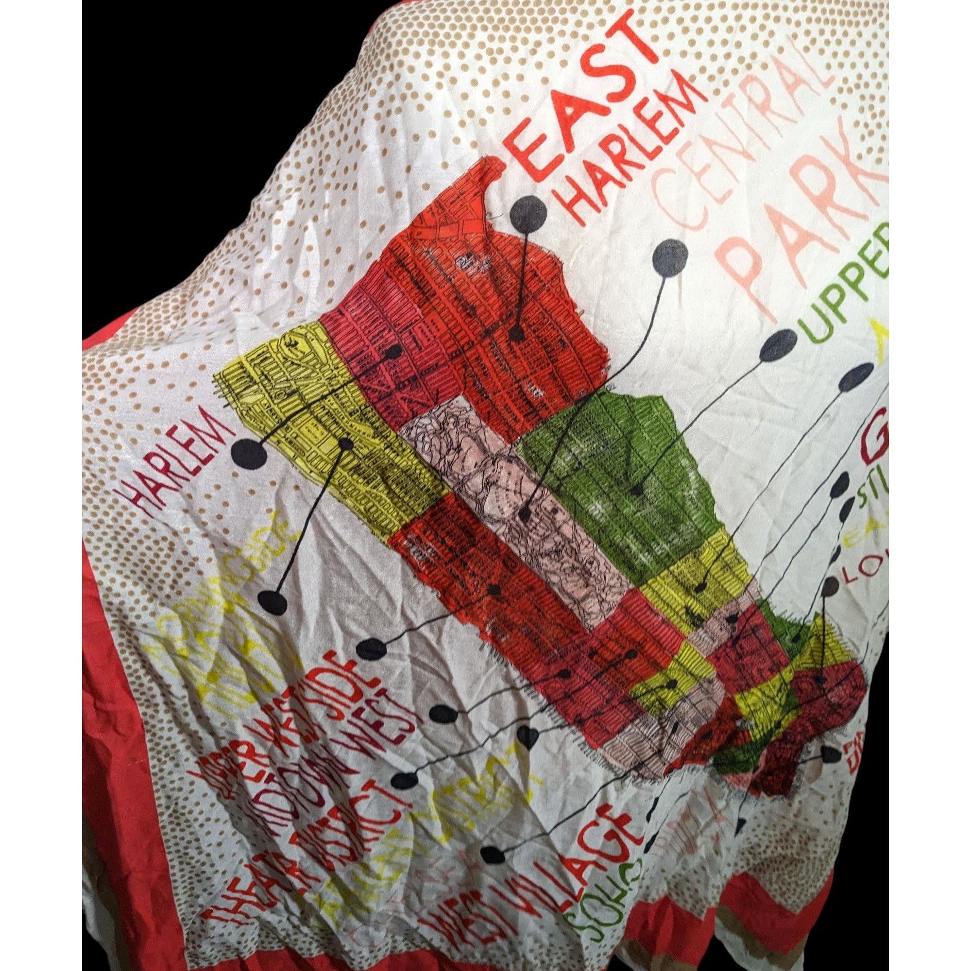 Madewell Madewell New York Map Printed Scarf/Shawl Size ONE SIZE - 7 Thumbnail