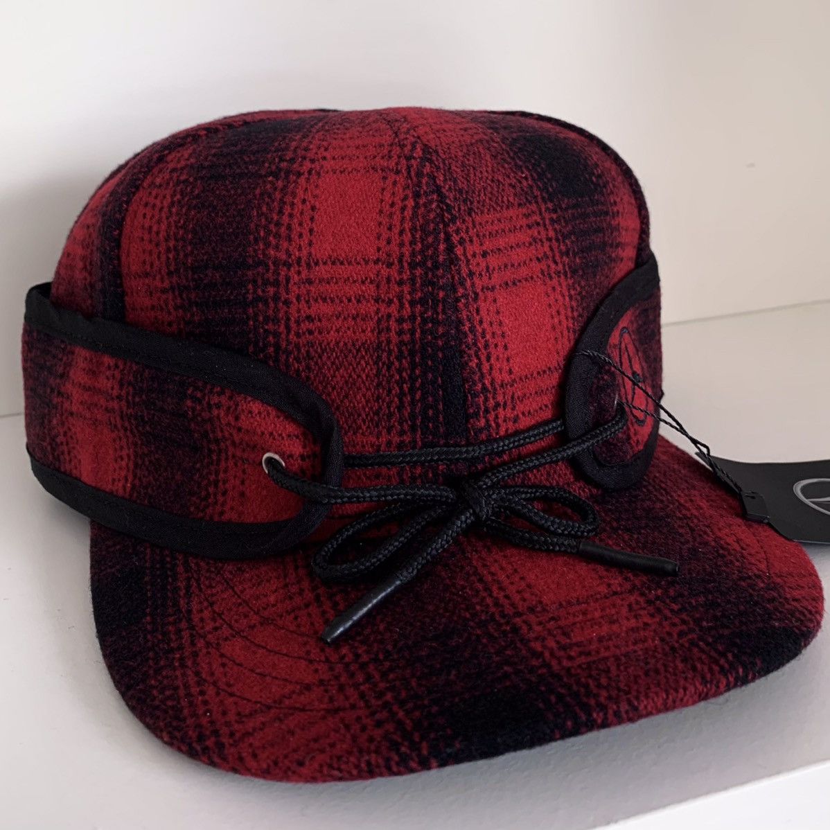 Mercedes-Benz Wool plaid camper cap hat Size ONE SIZE - 12 Thumbnail