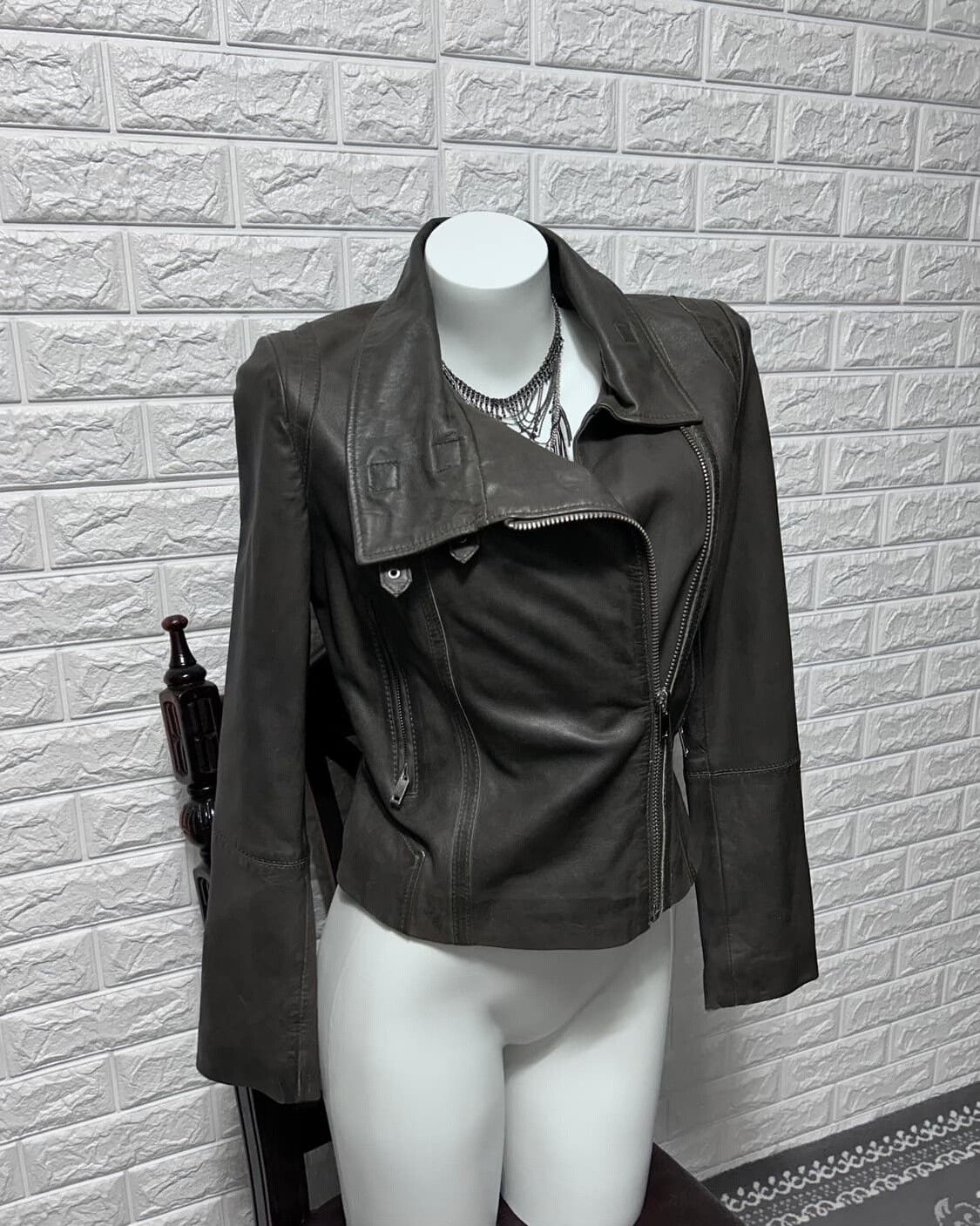 Vintage Vintage Houston Leather Jacket Size US S / EU 44-46 / 1 - 1 Thumbnail