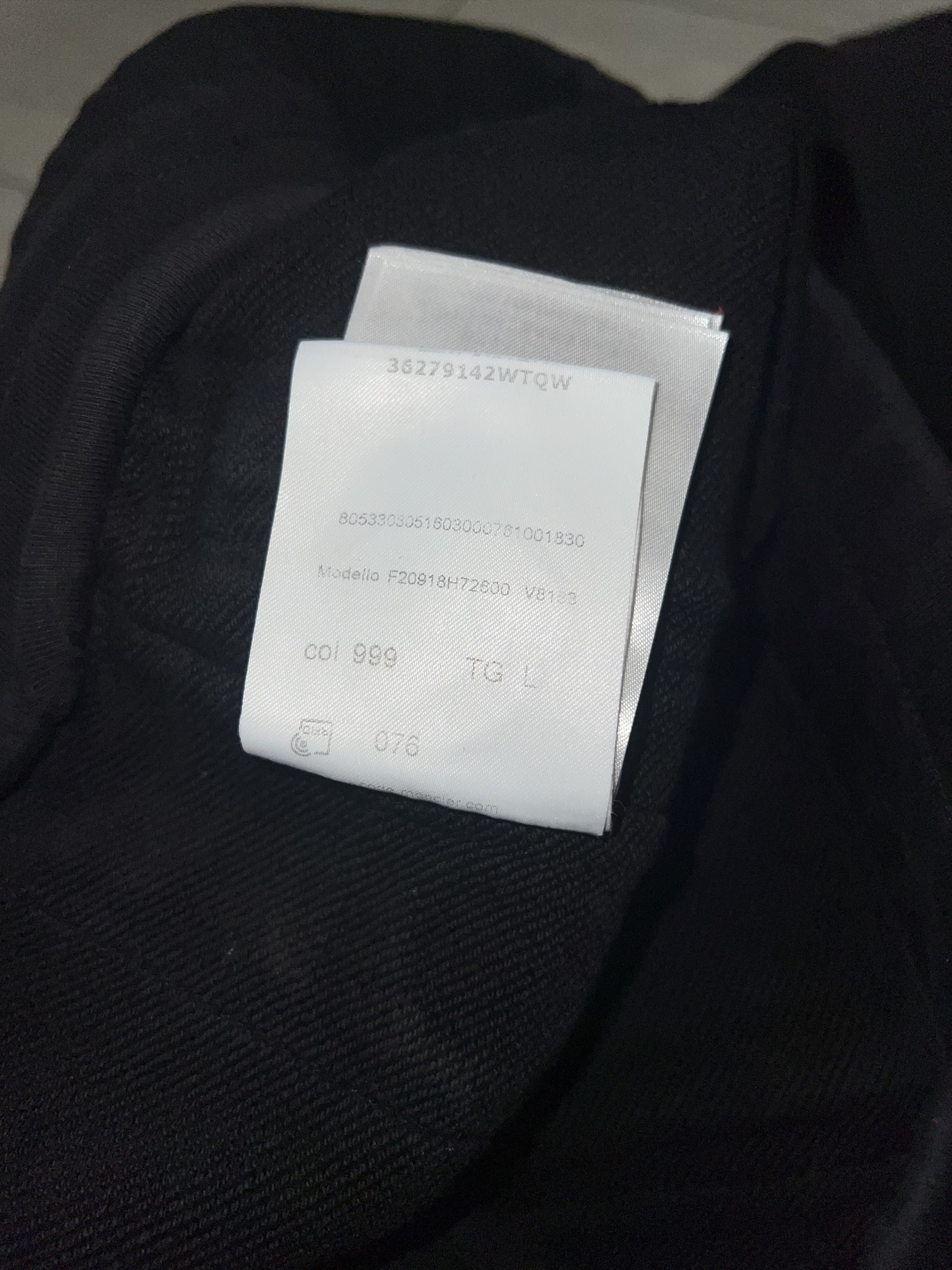 Moncler Moncler Cotton Joggers with Logo Patch Size US 34 / EU 50 - 14 Thumbnail