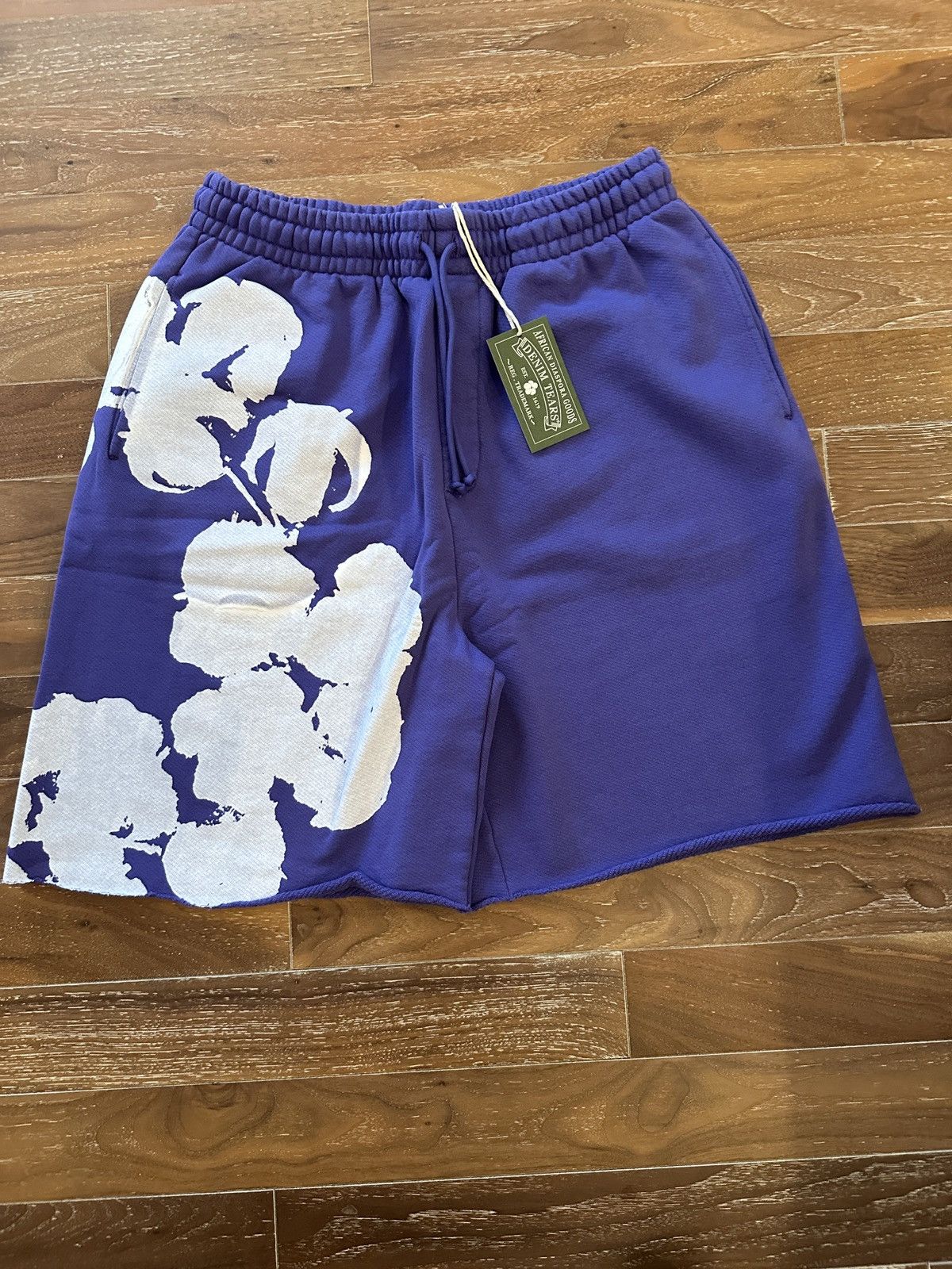 Denim Tears Jumbo Cotton Wreath Sweat Shorts M
