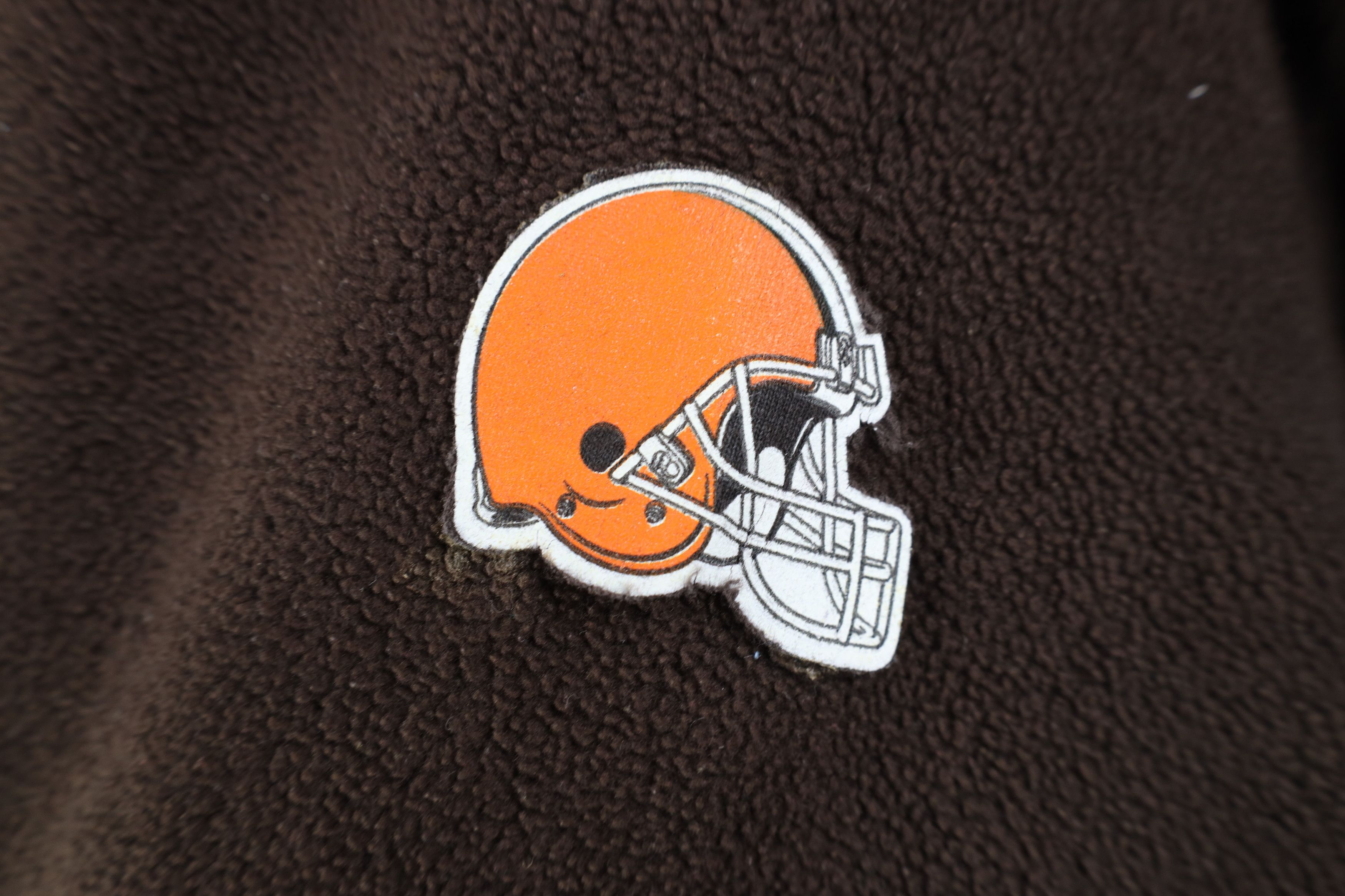 Vintage Vintage Browns Football Fleece Full Zip Hoodie Sweatshirt Size US XXL / EU 58 / 5 - 4 Thumbnail