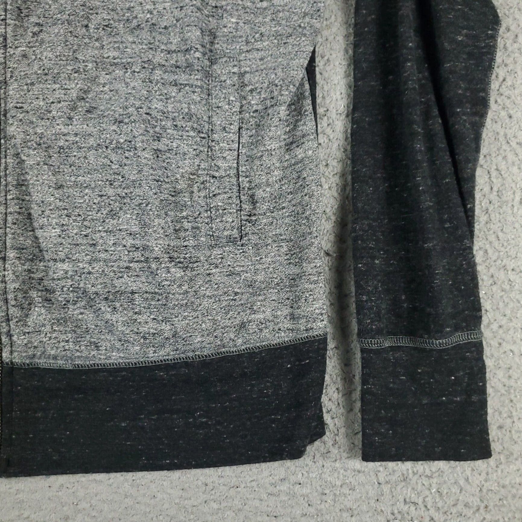 Nike Nike Jacket Womens Large Black Gray Casual Full Zip Up Track Ladies Jacket Size L / US 10 / IT 46 - 4 Thumbnail
