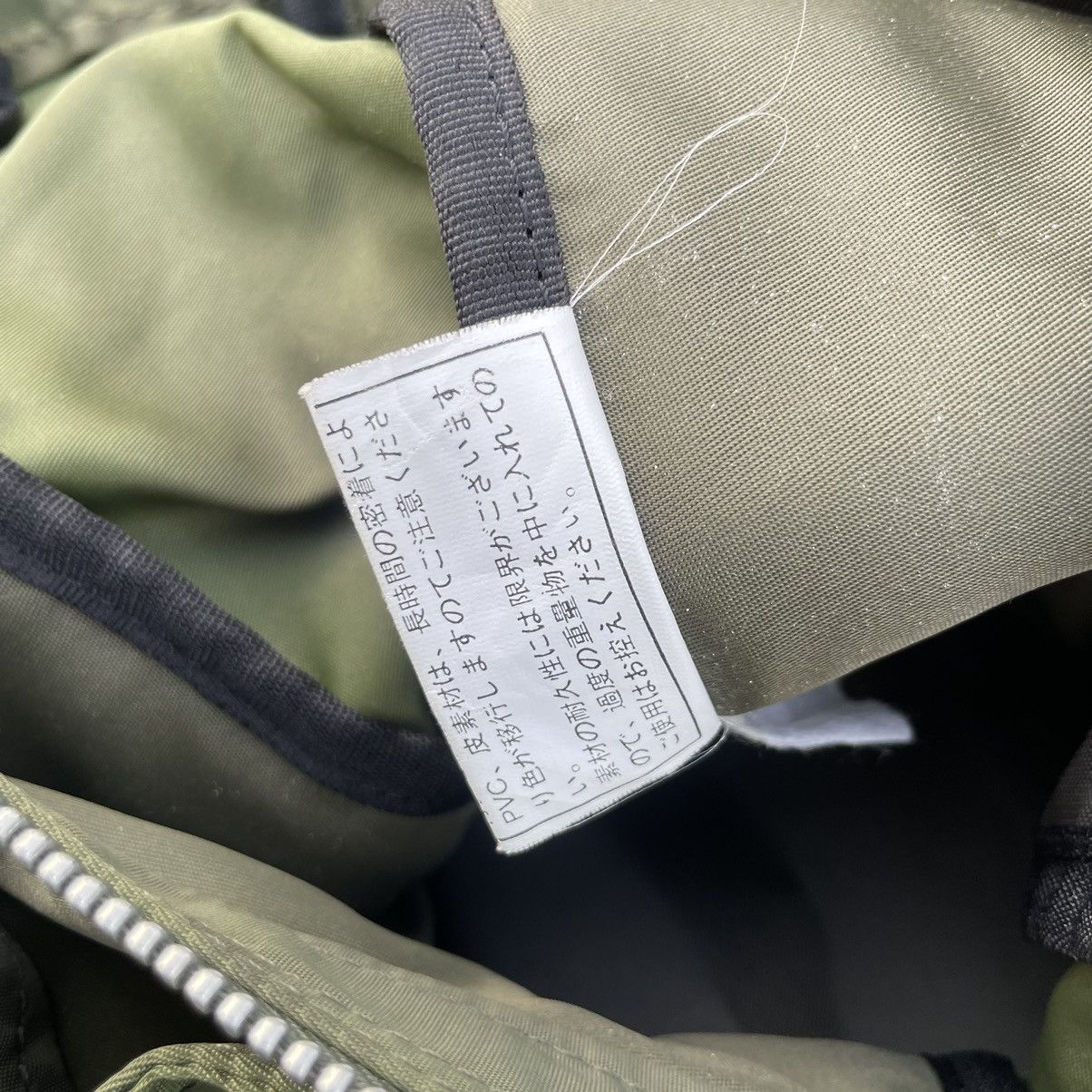 Yohji Yamamoto Y’saccs by Yohji Yamamoto Nylon Mix Leather Tote Bag Size ONE SIZE - 6 Thumbnail