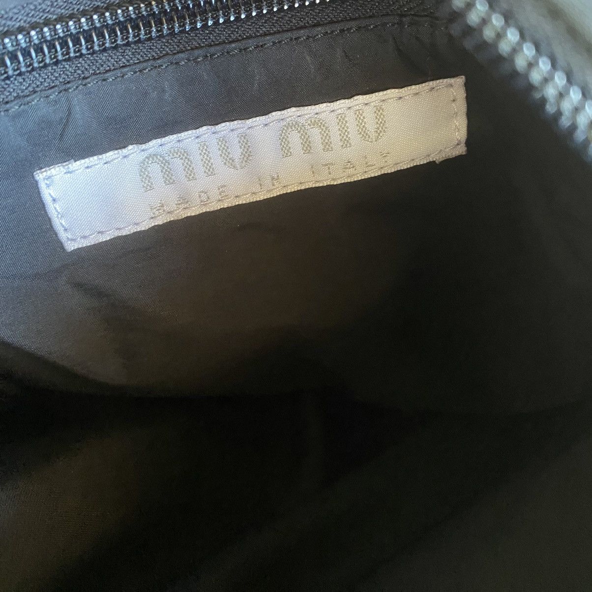 Miu Miu Miu Miu Logo Emboss Logo Bag Size ONE SIZE - 7 Thumbnail