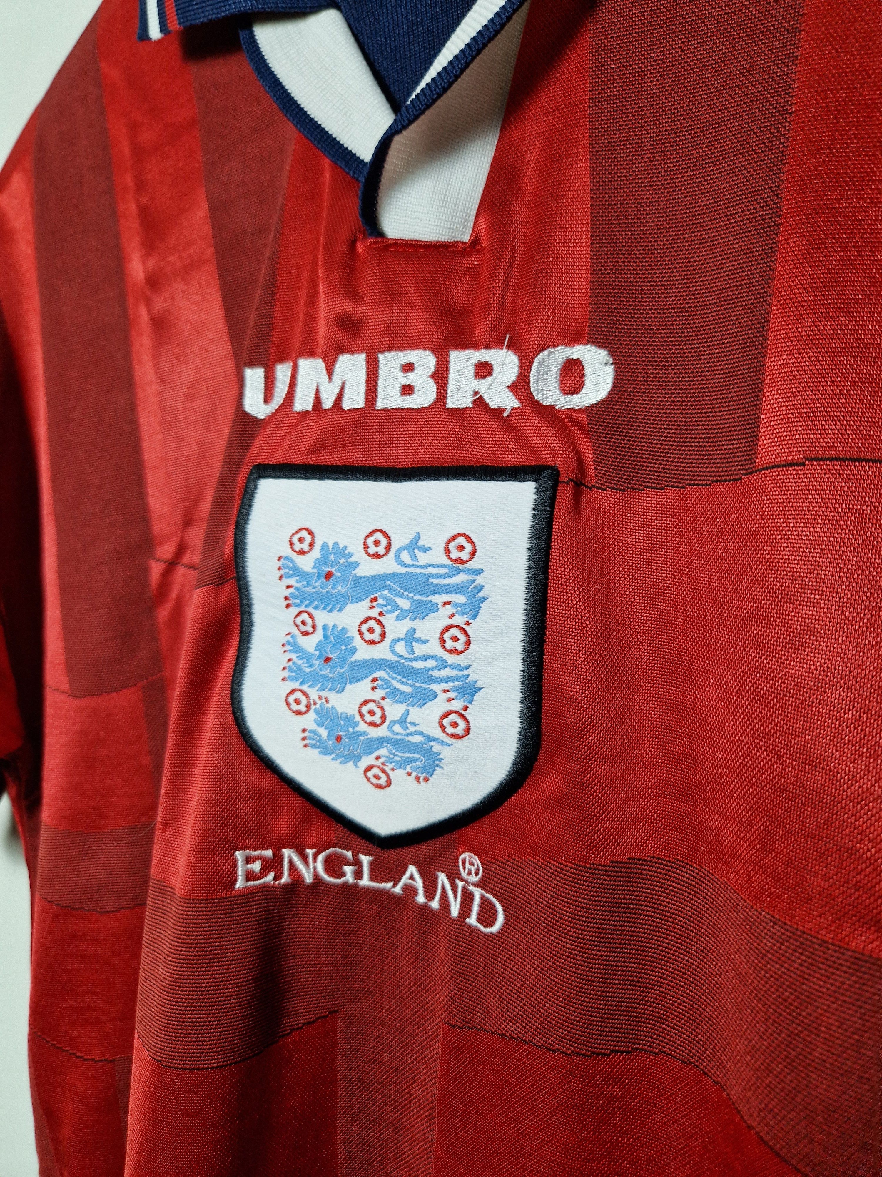 Umbro × Vintage Umbro x England vintage 90s jersey Size US XS / EU 42 / 0 - 2 Thumbnail