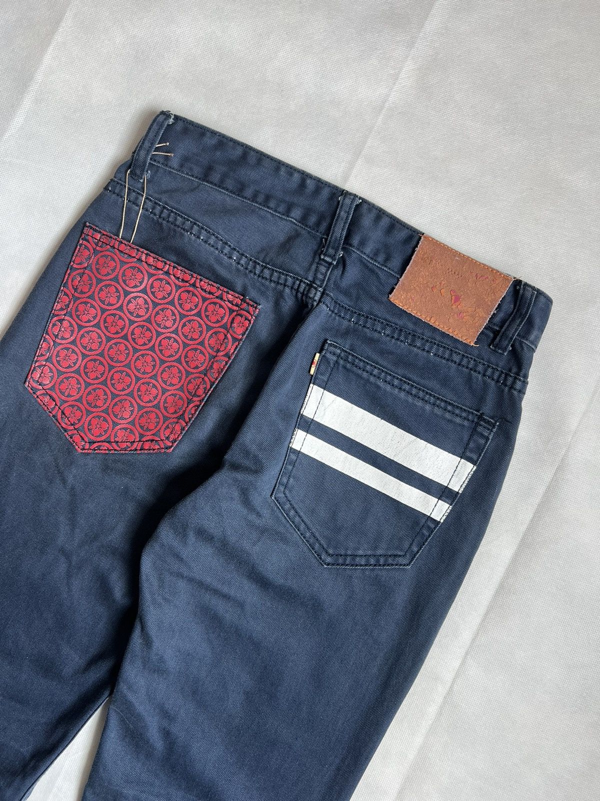 Momotaro Jeans Momotaro Sashiko Tapered Denim Size US 28 / EU 44 - 12 Thumbnail