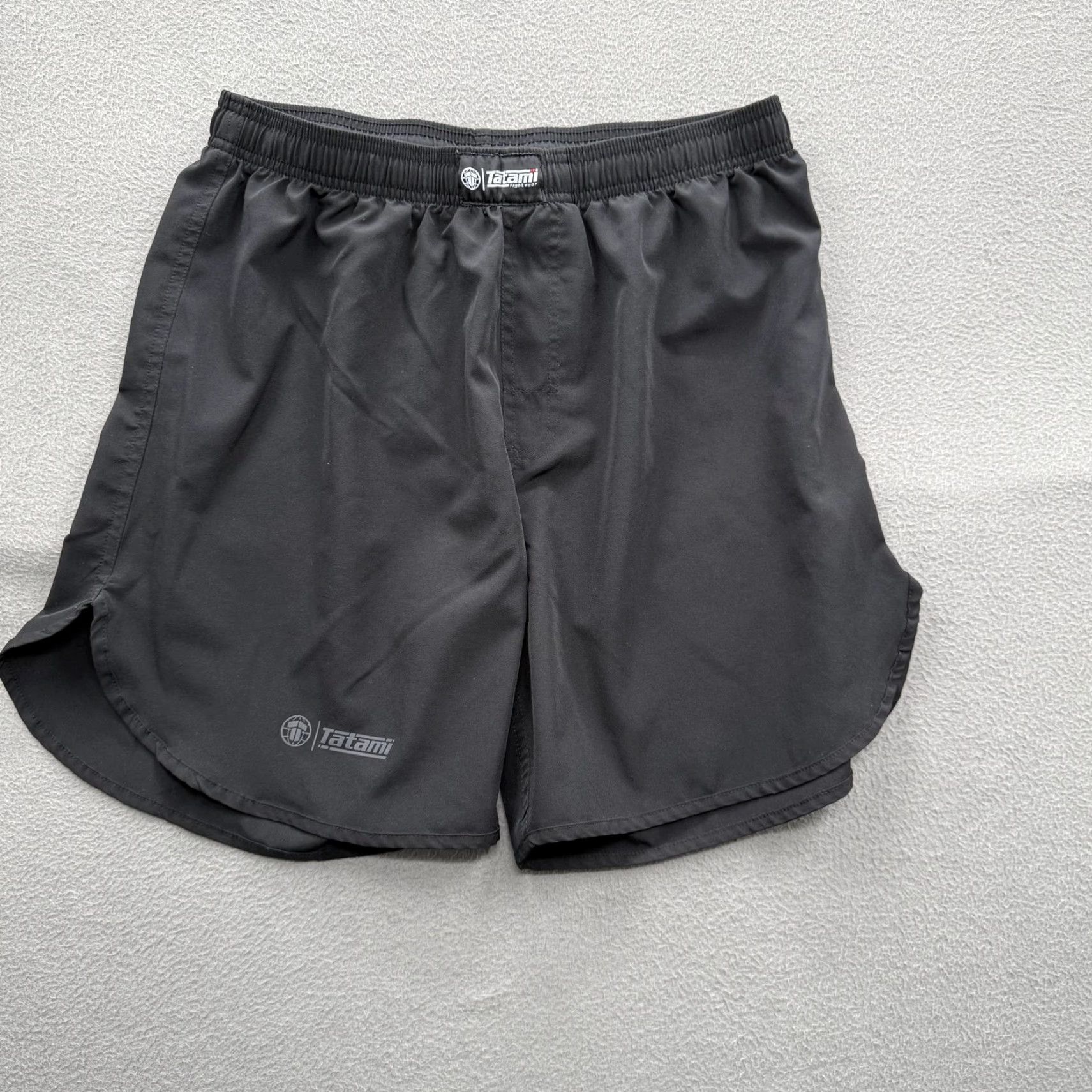 Vintage Tatami Shorts Mens XL Black Dry Fit MMA Training Athletic Running 6 Inseam Size US 36 / EU 52 - 2 Thumbnail