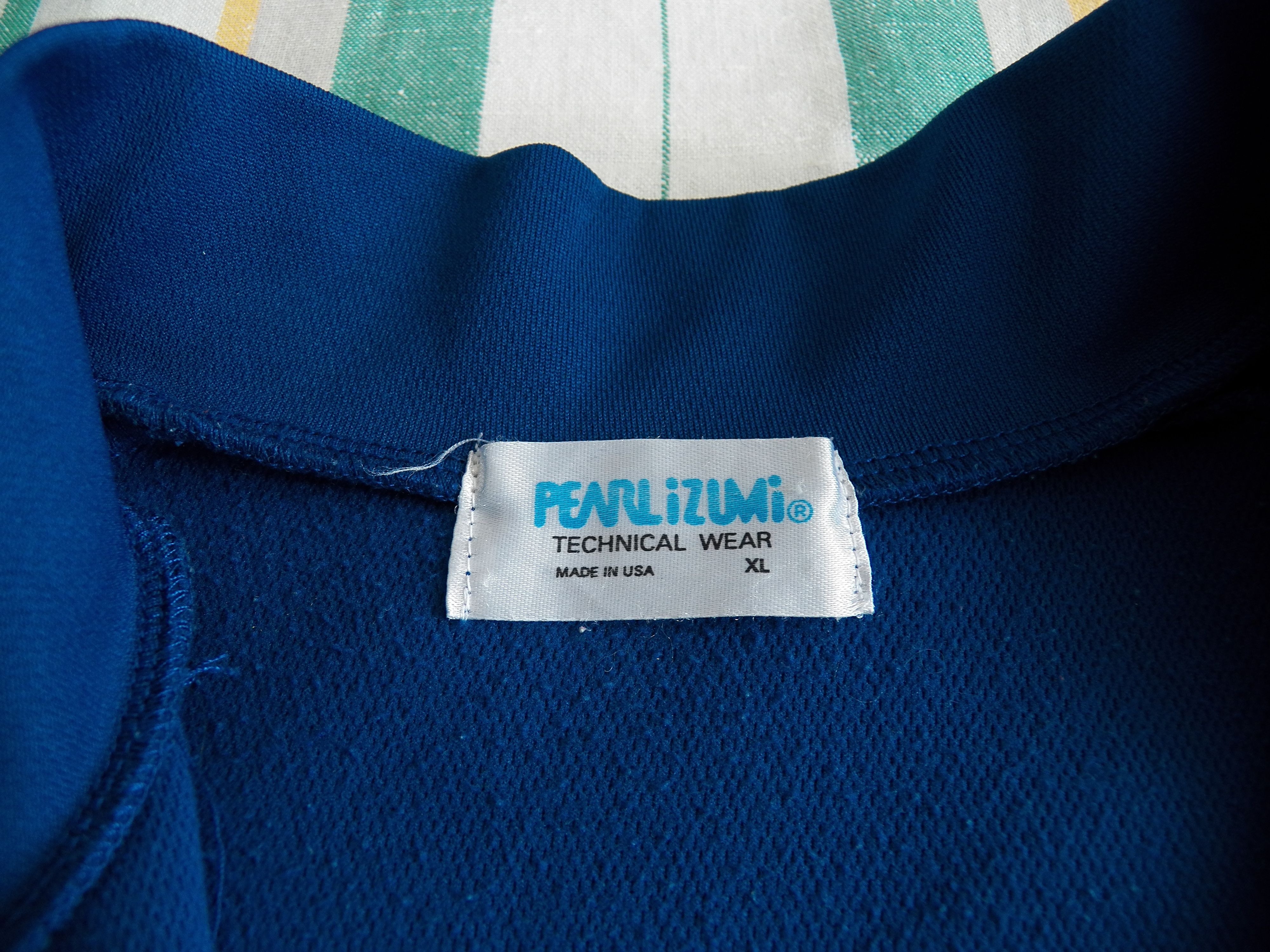 PEARL iZUMi Pearl Izumi Technical Wear Cycling Jersey Shirt Half Zip Size US XL / EU 56 / 4 - 4 Thumbnail