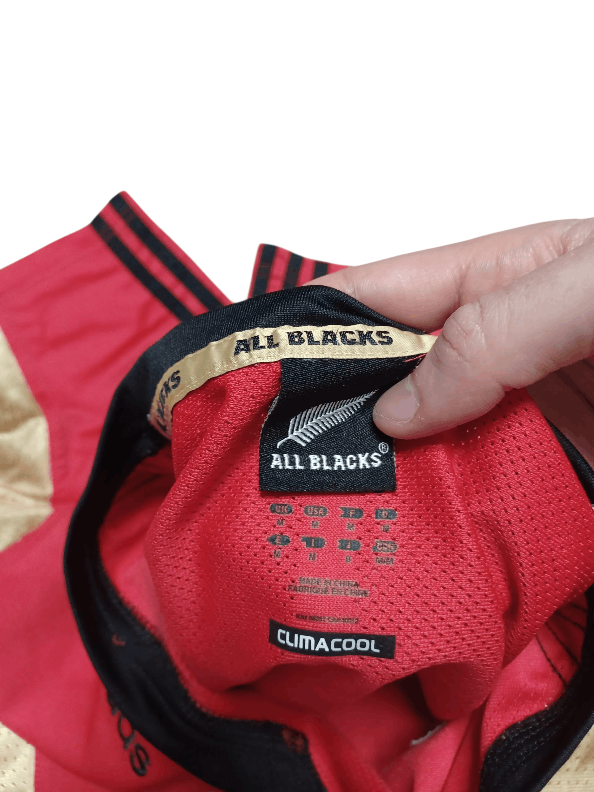 Adidas ADIDAS ALL BLACKS RUGBY NEW ZEALAND VINTAGE JERSEY 2011 Size US M / EU 48-50 / 2 - 5 Thumbnail
