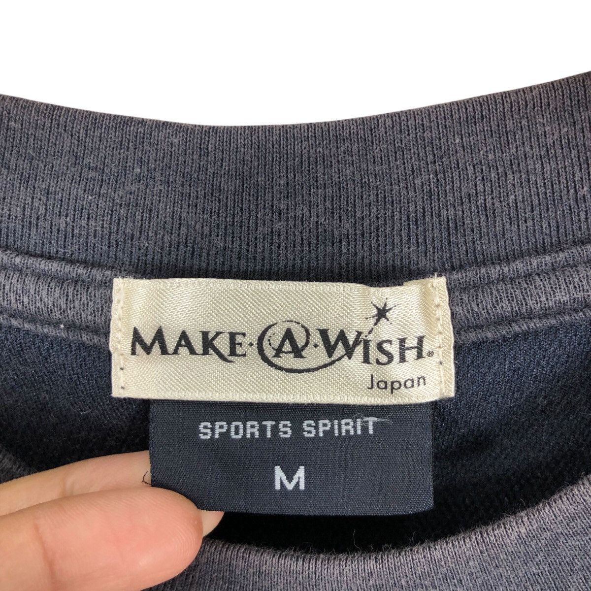 Vintage Vintage MAKE A WISH Japan Art Jersey Size M Size US M / EU 48-50 / 2 - 7 Thumbnail