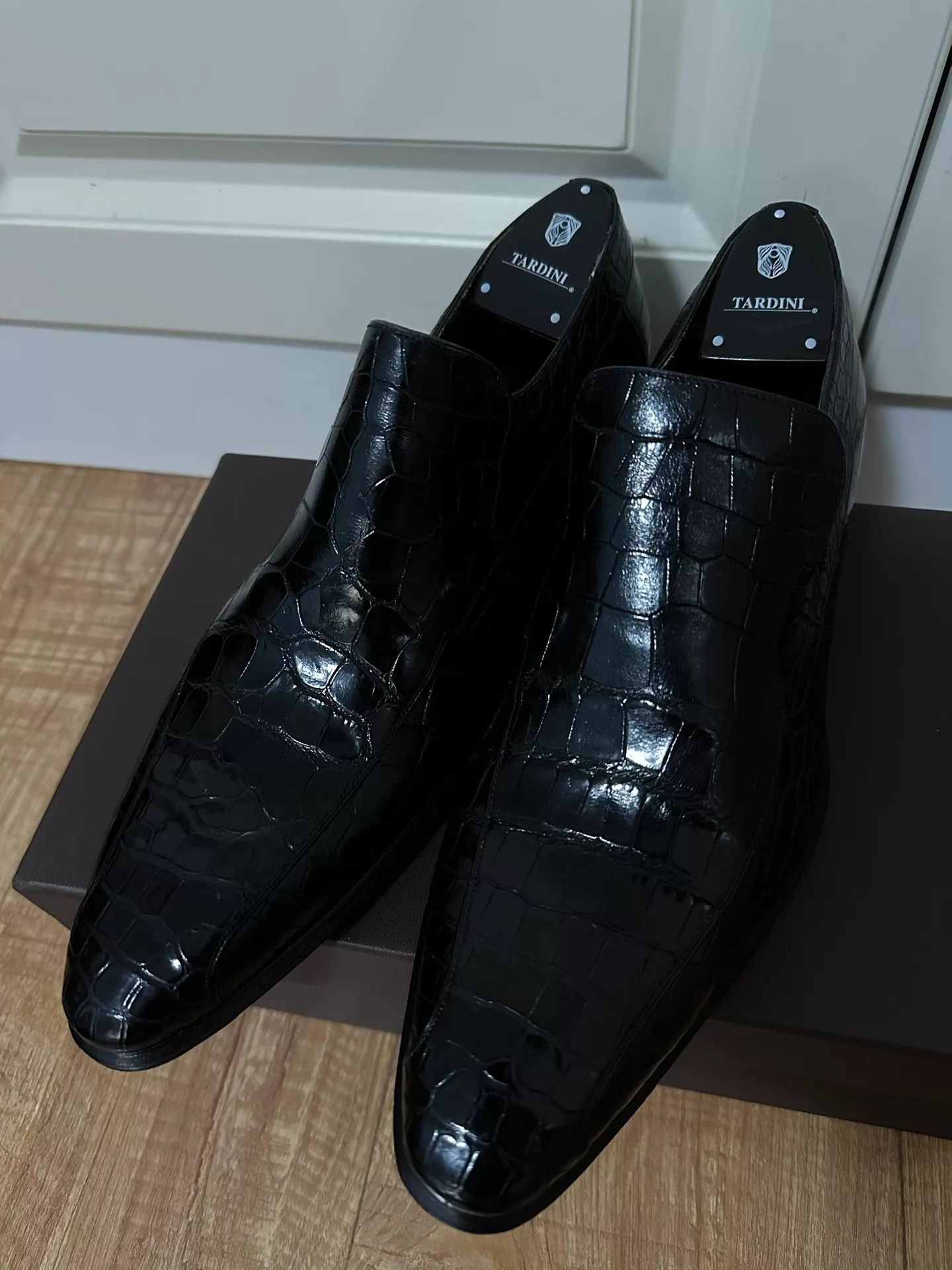 Other Tardini Crocodile Leather Dress Shoes 43 (New, Rare) Size US 10 / EU 43 - 1 Thumbnail