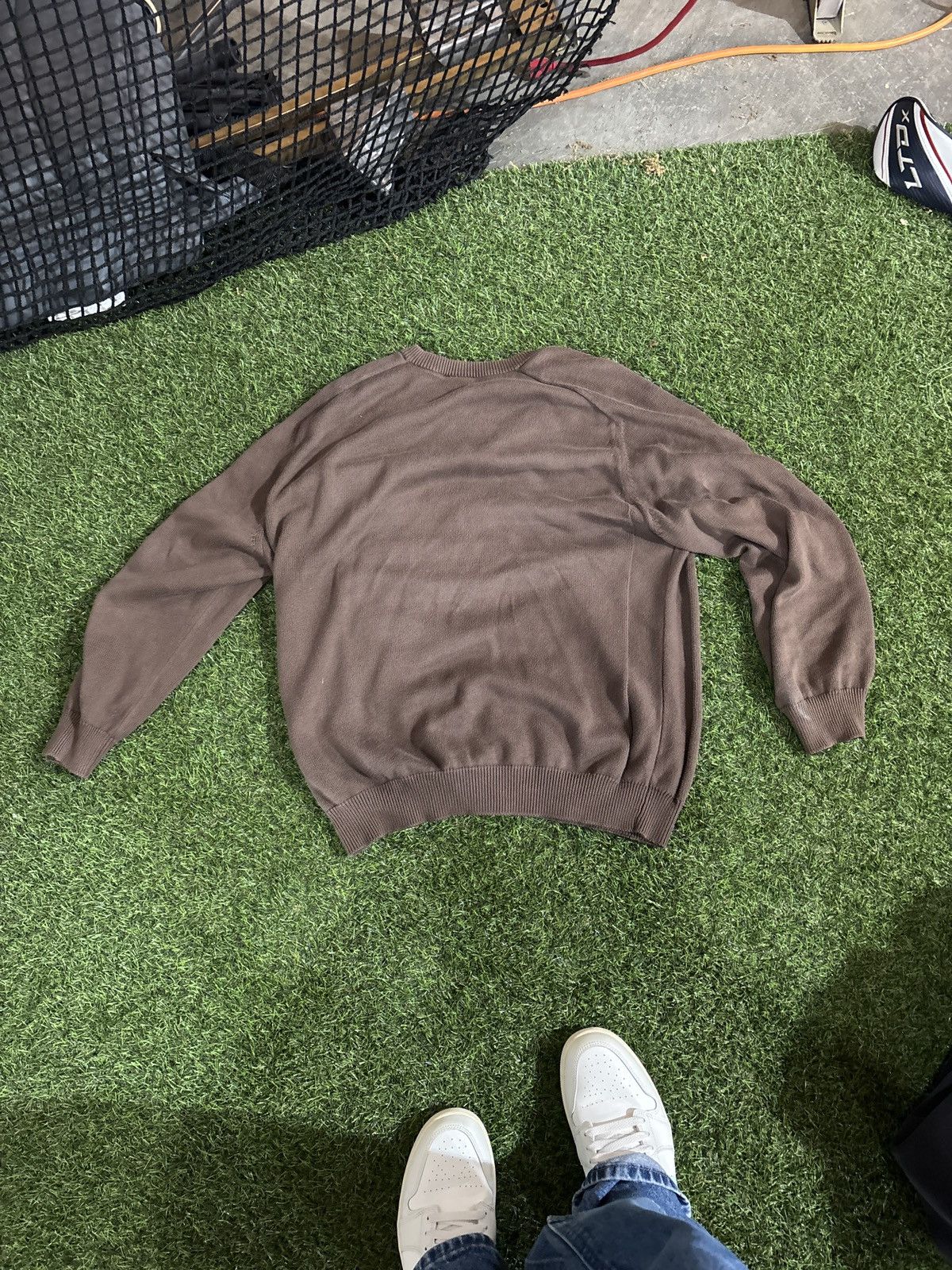 Other Lacoste Brown Sweater Size US L / EU 52-54 / 3 - 3 Thumbnail