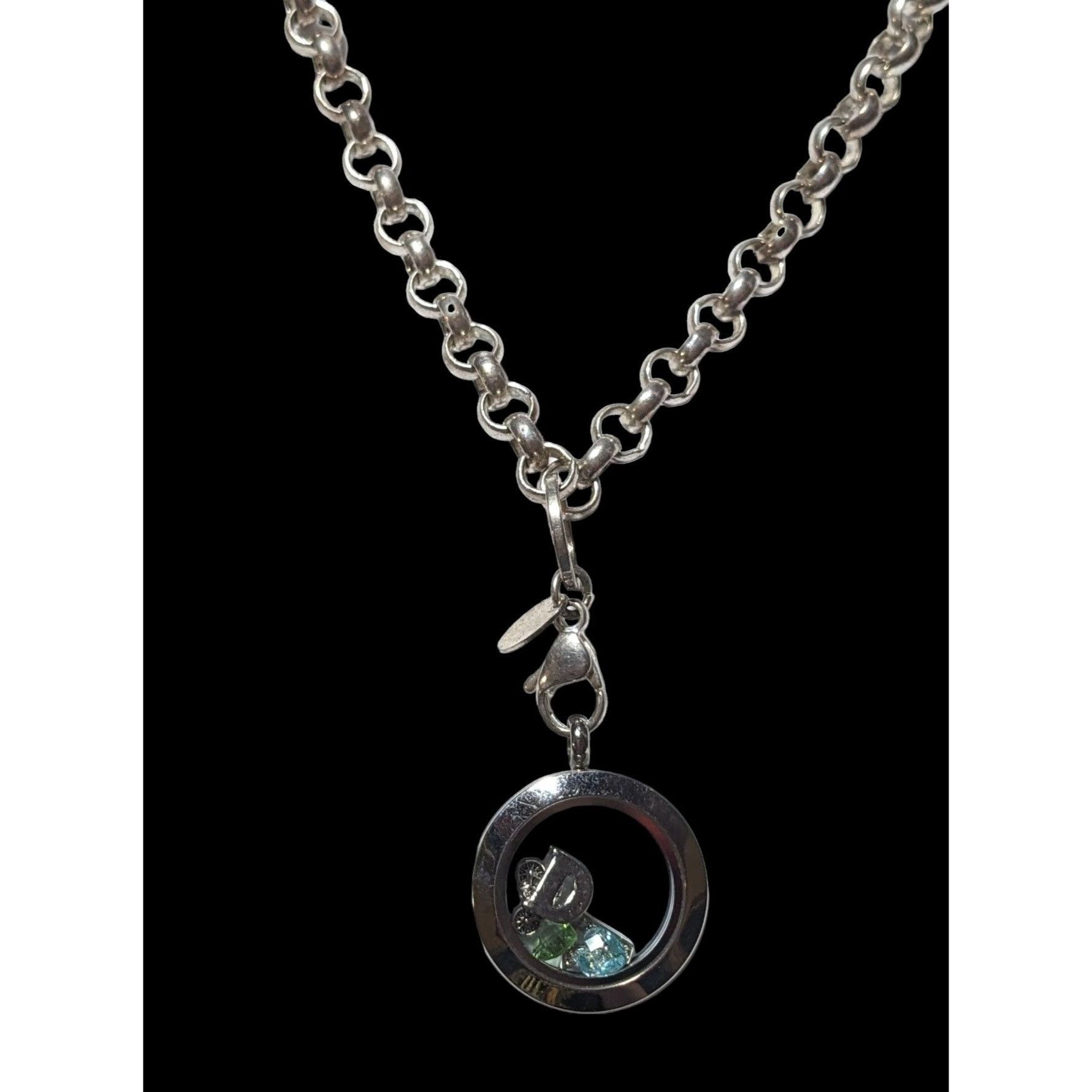 Other Origami Owl Silver Floating Locket Necklace Size ONE SIZE - 1 Thumbnail