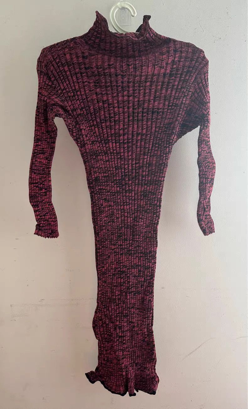 Celine Old Celine Knit Top / Base Layer Q9 Size XS / US 0-2 / IT 36-38 - 1 Thumbnail
