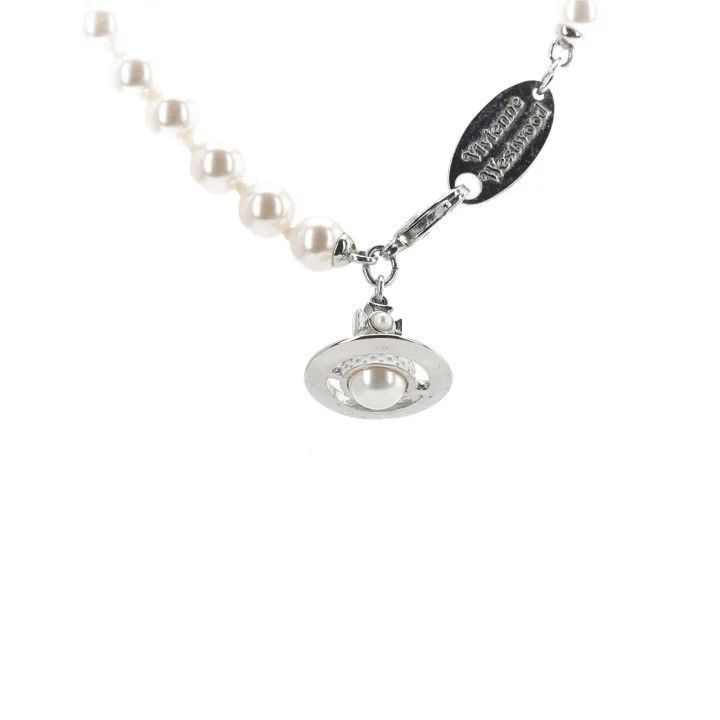 Vivienne Westwood Vivienne Westwood Simonetta Pearl Necklace for Women Size ONE SIZE - 8 Thumbnail