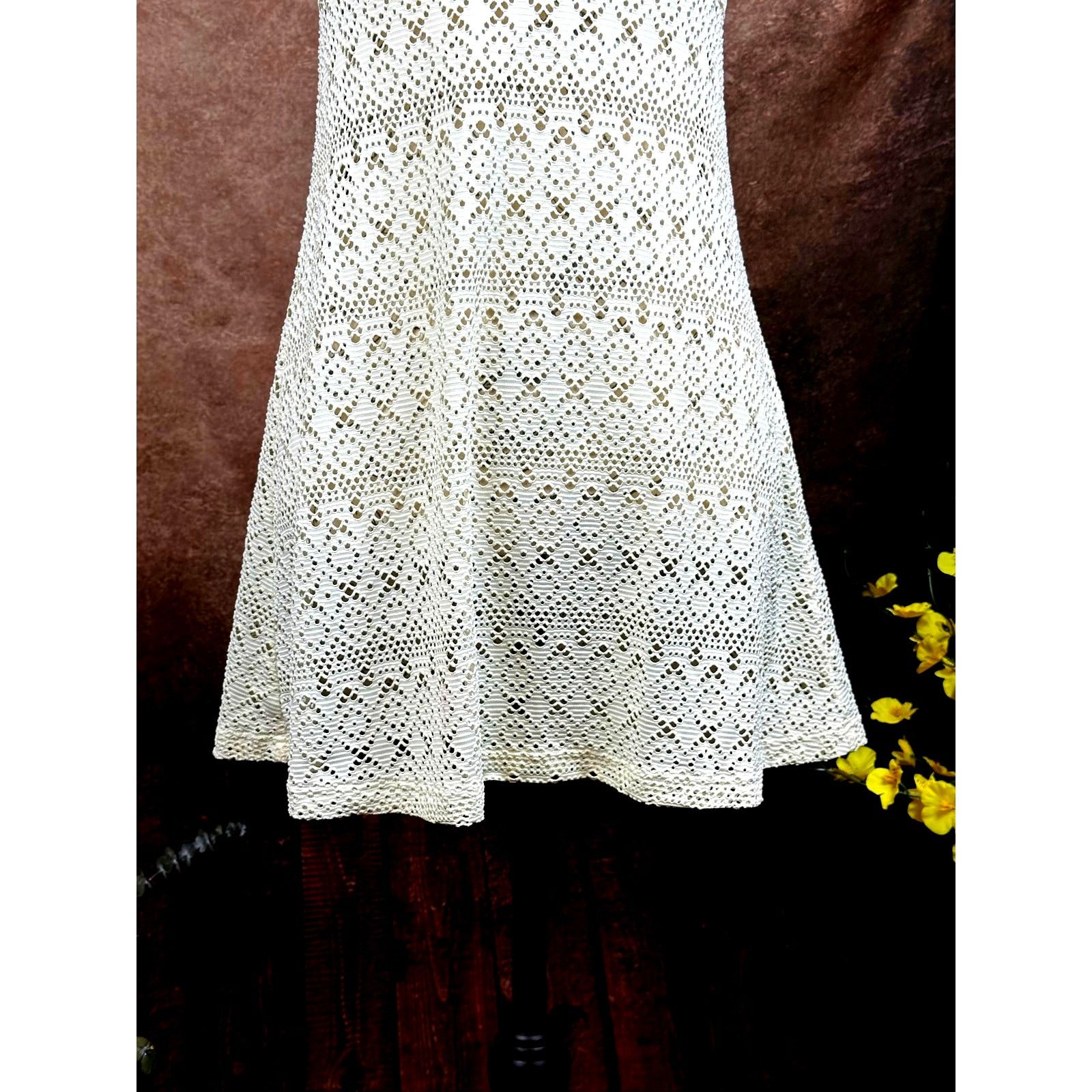 Other Arena Mesh Halter Neck Coverup - Cream - size M Size M / US 6-8 / IT 42-44 - 7 Thumbnail