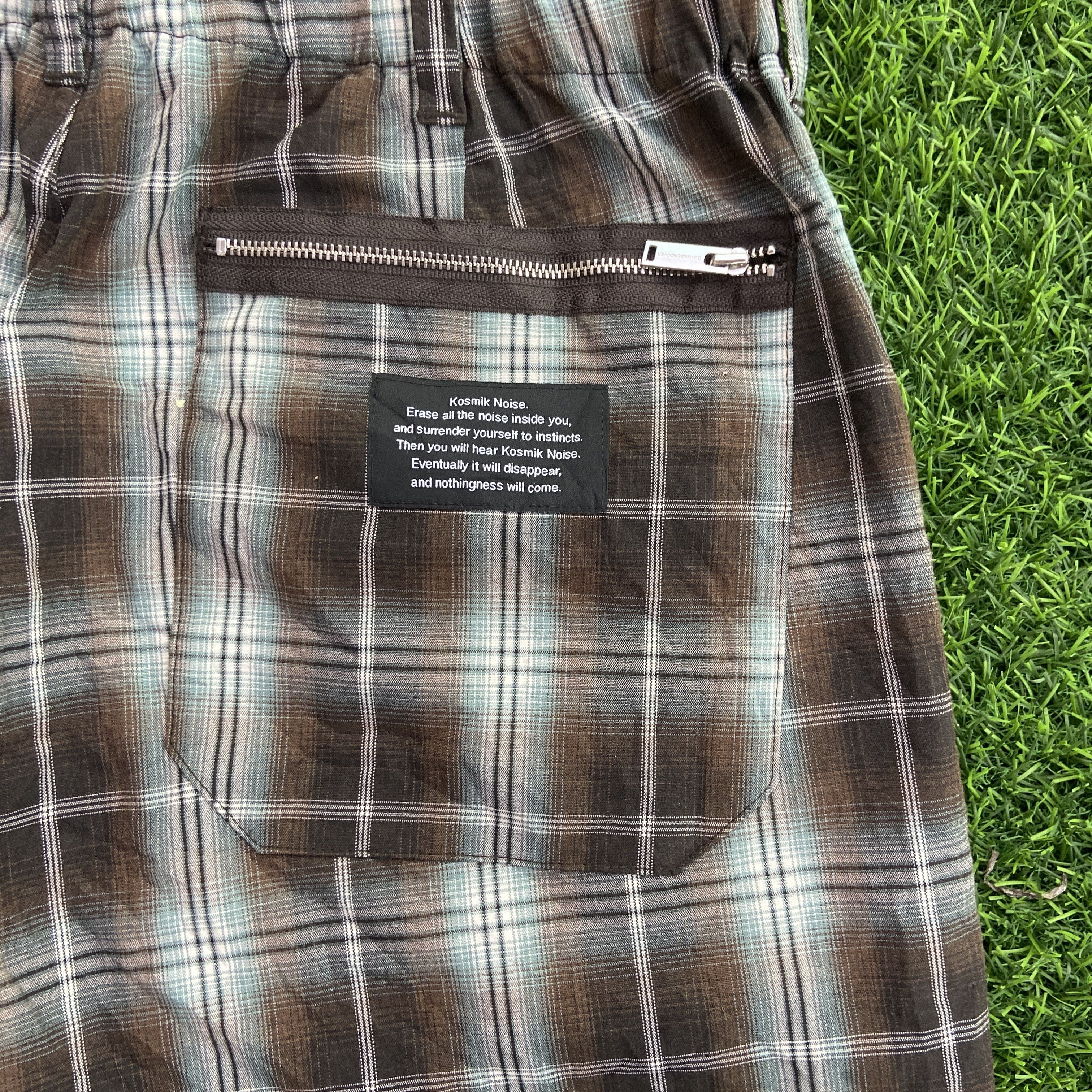 Undercover Gu x undercover Multipocket Zipper Plaid Baggy Pant Size US 32 / EU 48 - 8 Thumbnail