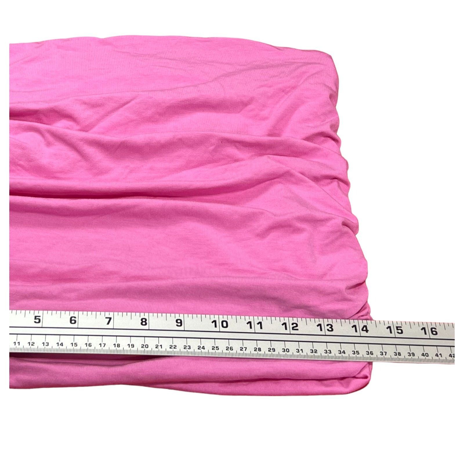 Other A New Day - Women's Slim Fit Ruched Tube Top Pink - XXS Size ONE SIZE - 7 Thumbnail