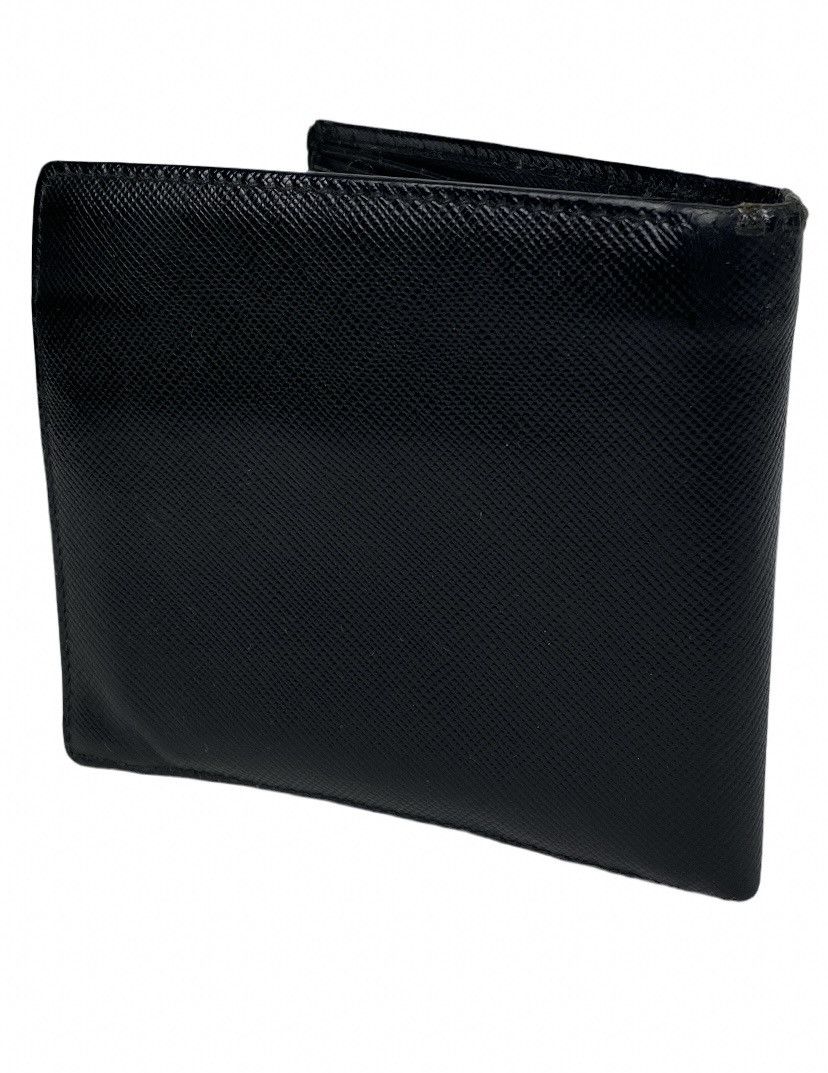 Prada Prada Saffiano Leather Bifold Wallet Size ONE SIZE - 3 Thumbnail